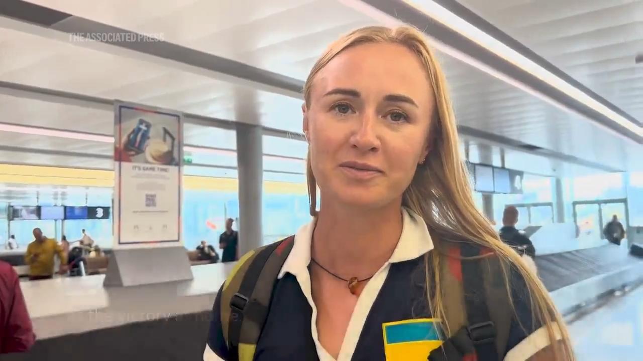 Ukrainian, Italian, Lithuanian athletes among arrivals at airport ahead of  Paris Olympics