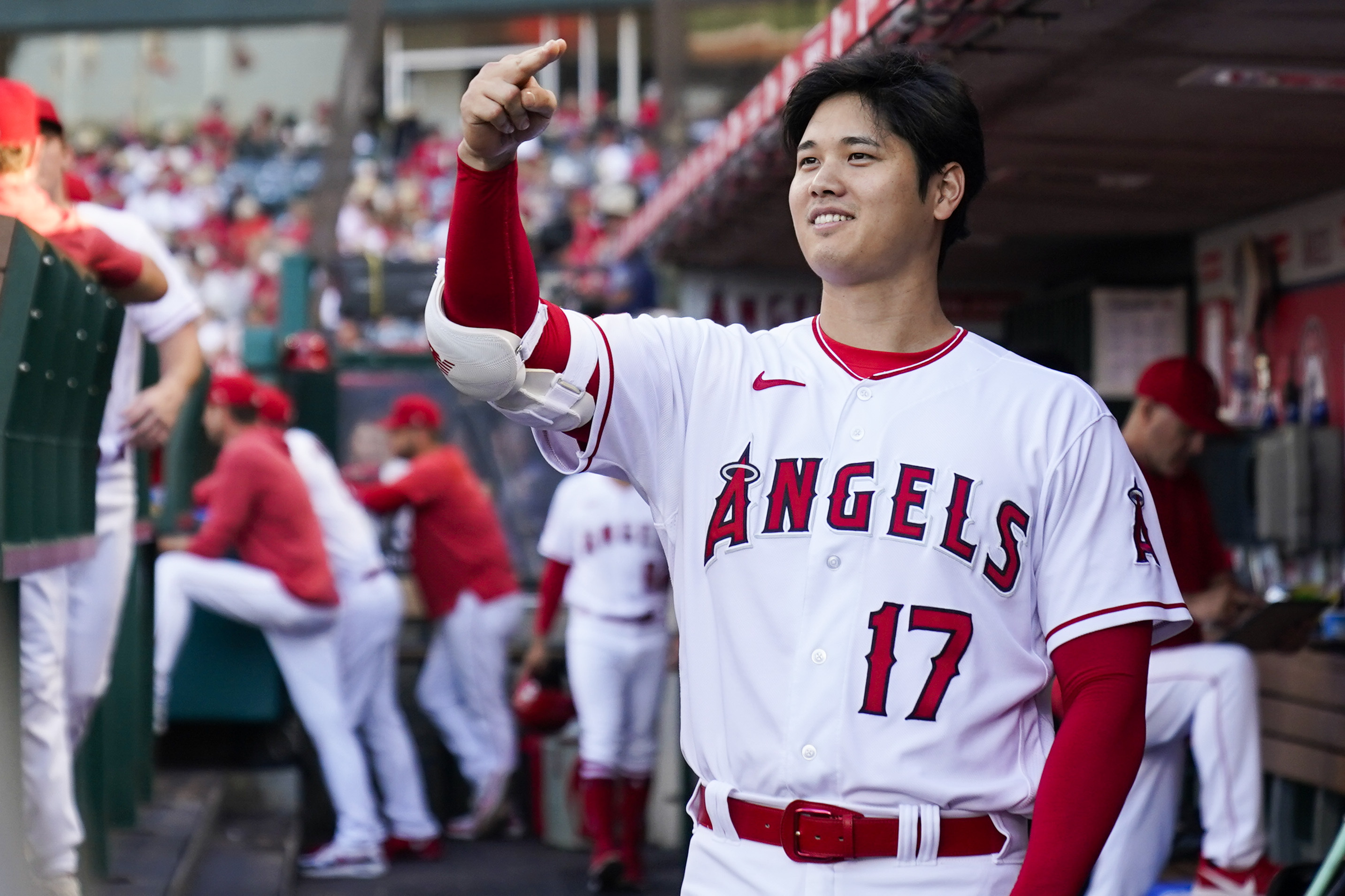 Shohei Ohtani hits first grand slam as a professional