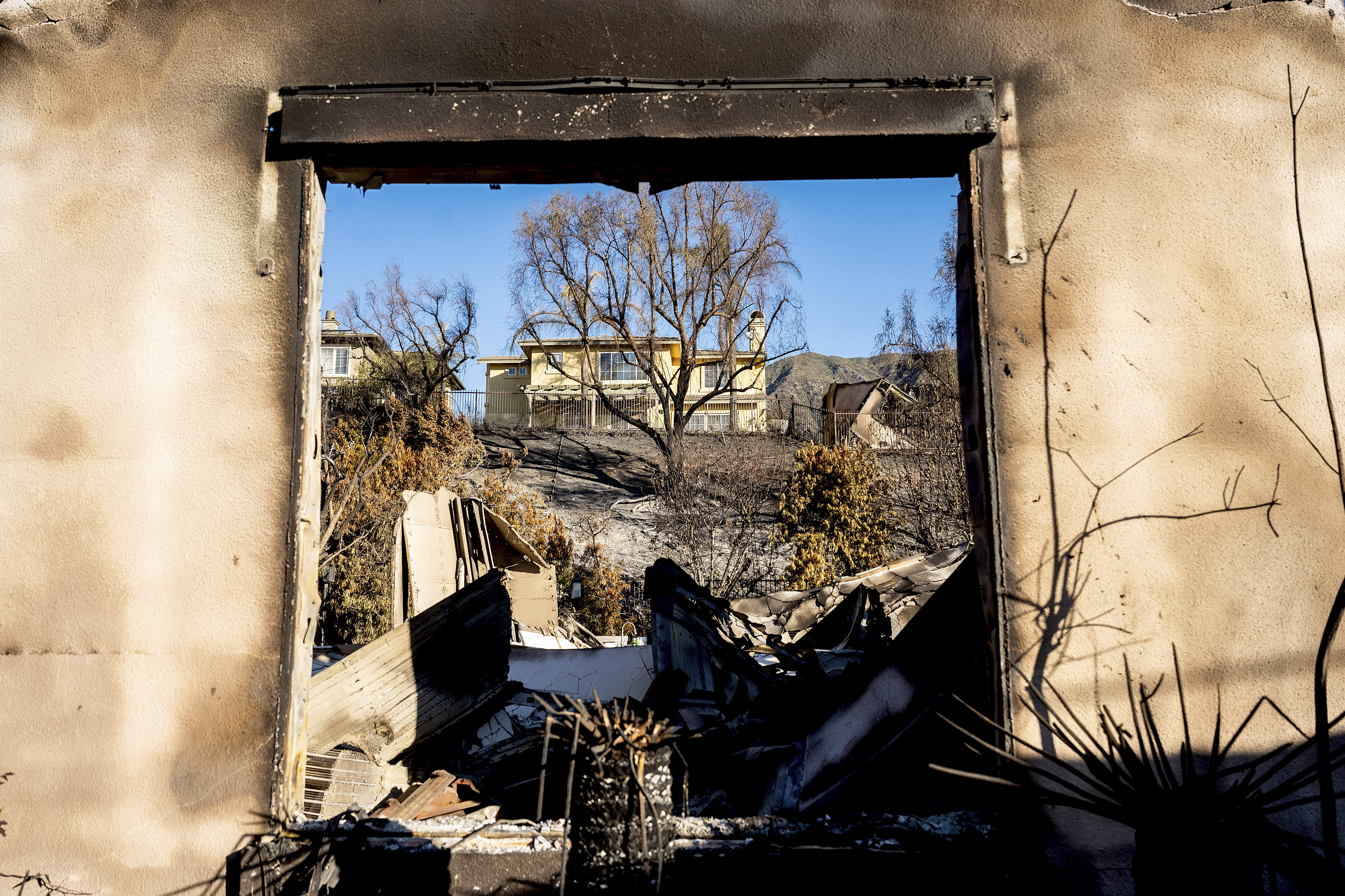 Eaton Fire aftermath in Altadena