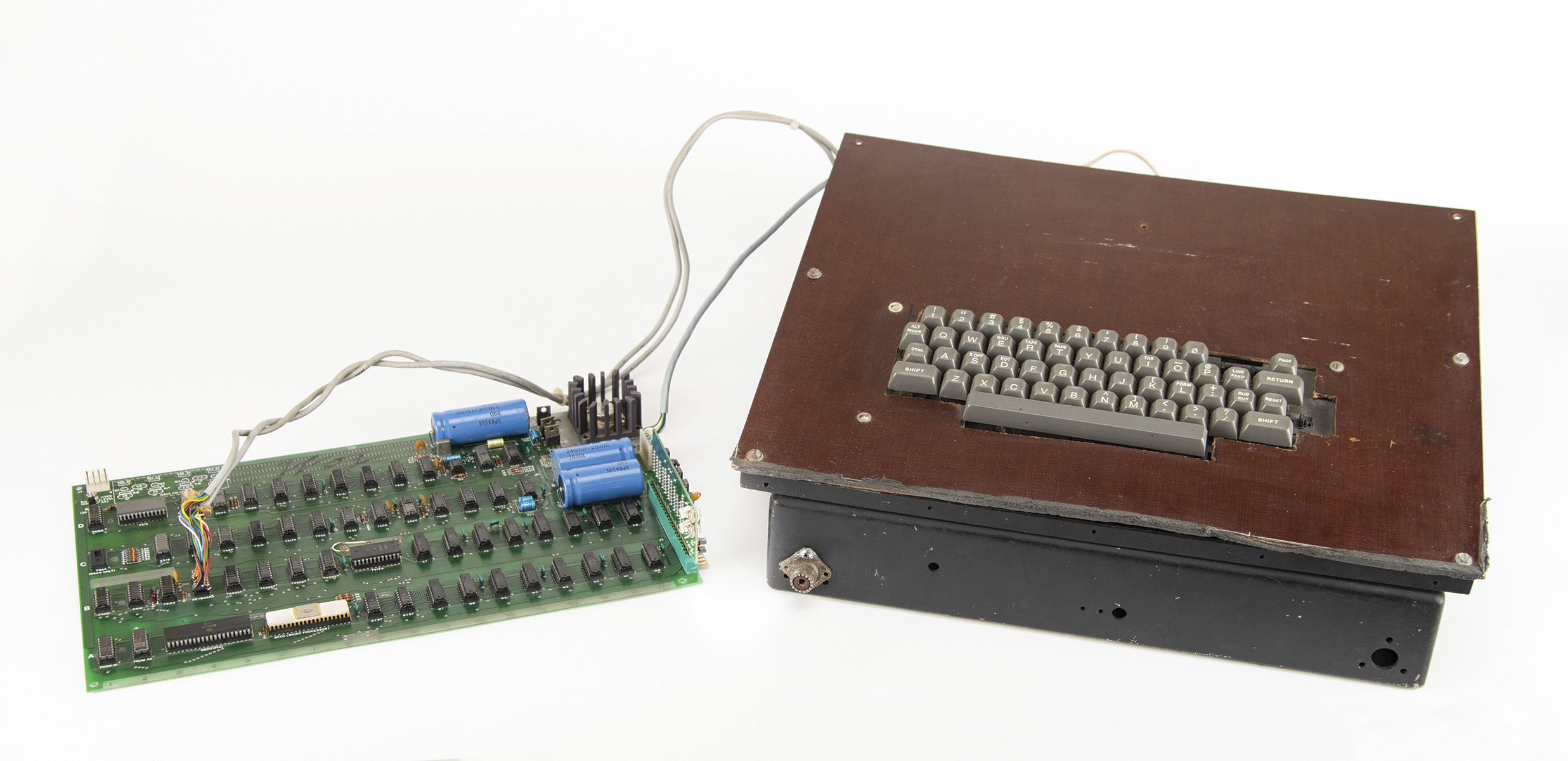 One of the first Apple computers sells for $400,000 : NPR