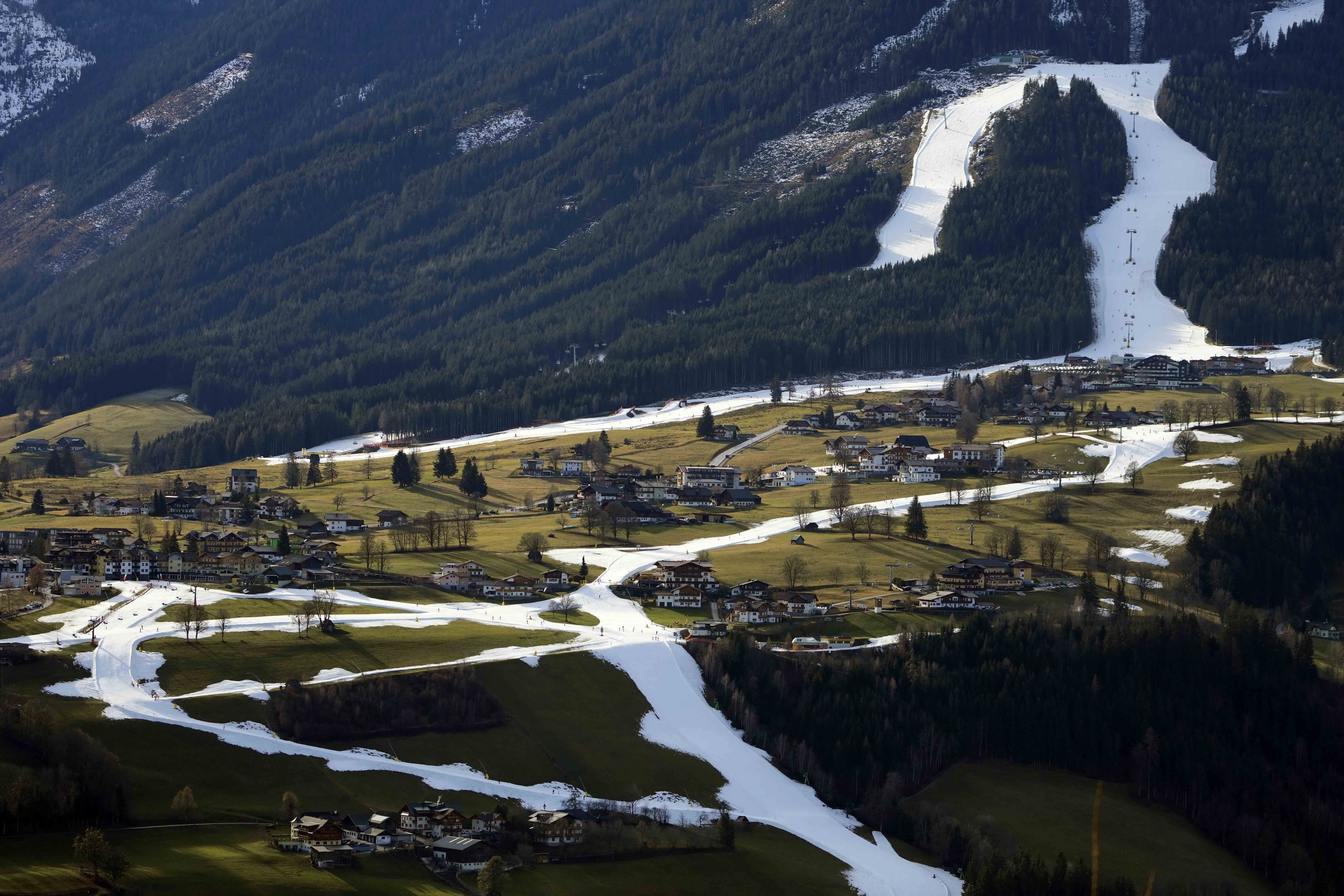 An Italian ski resort shut down by climate change plans to reopen with artificial  snow. Not everyone is happy