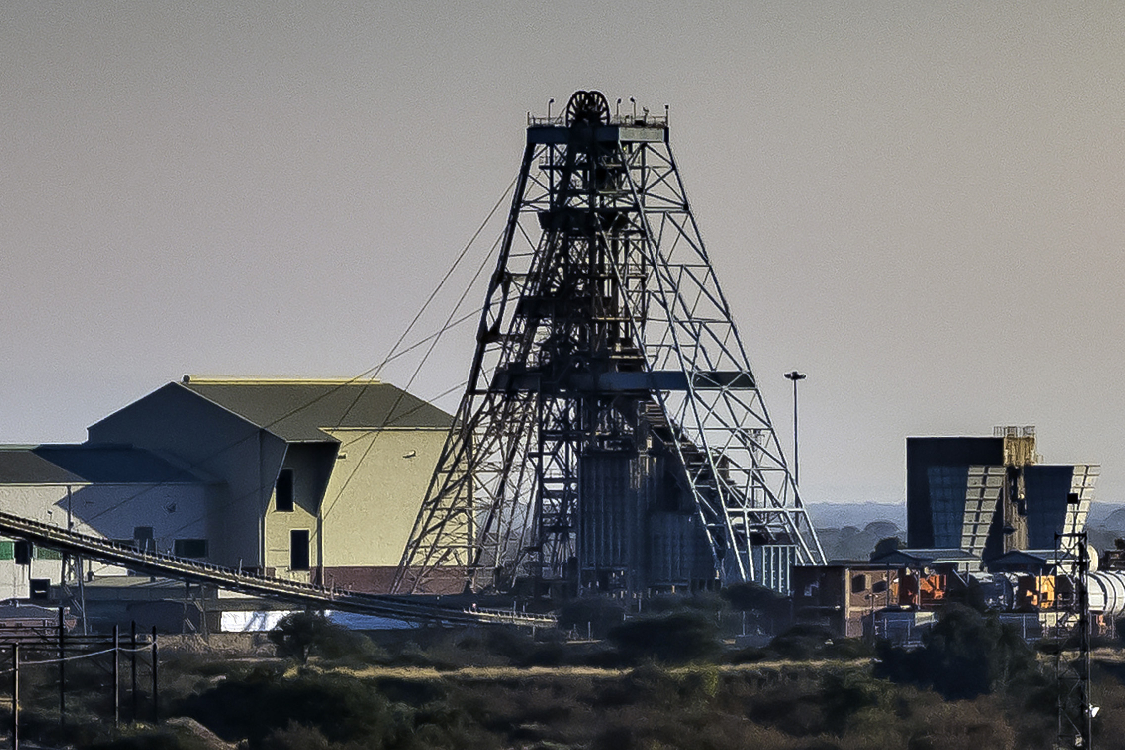 Imagen de la mina de platino de Impala