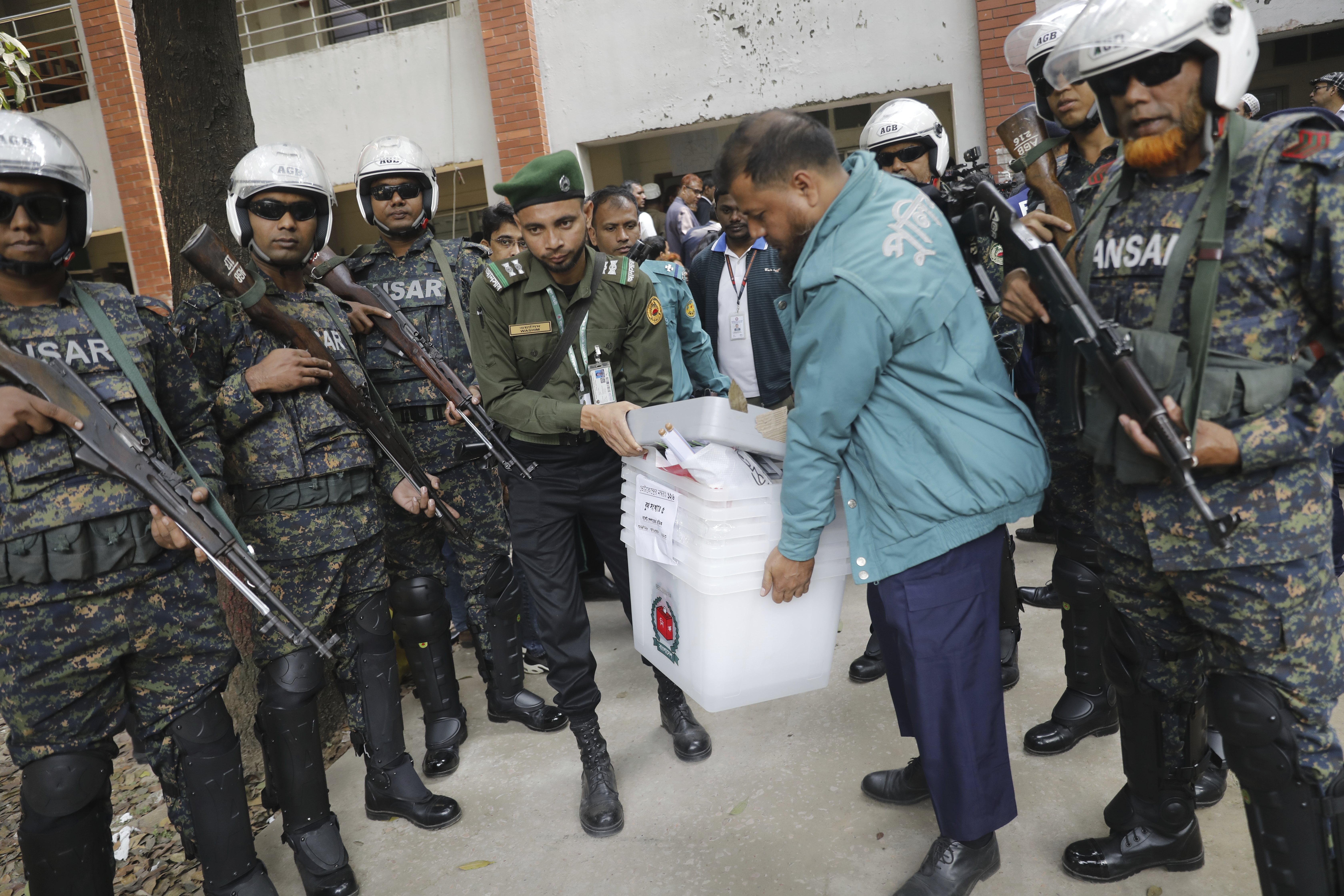 Bangladesh's main opposition party starts a 48-hour general strike ahead of  Sunday's election