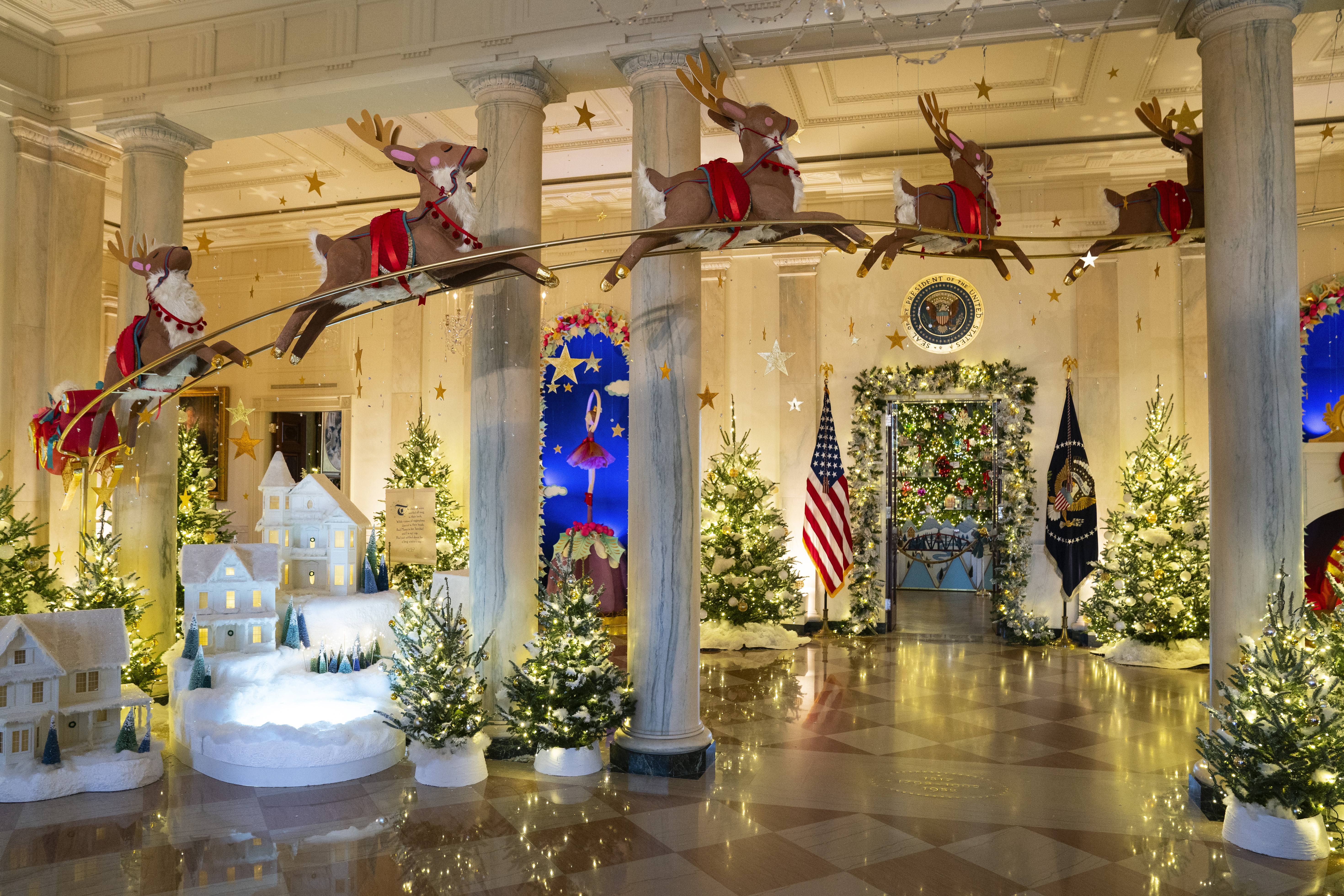 White House Christmas 2023