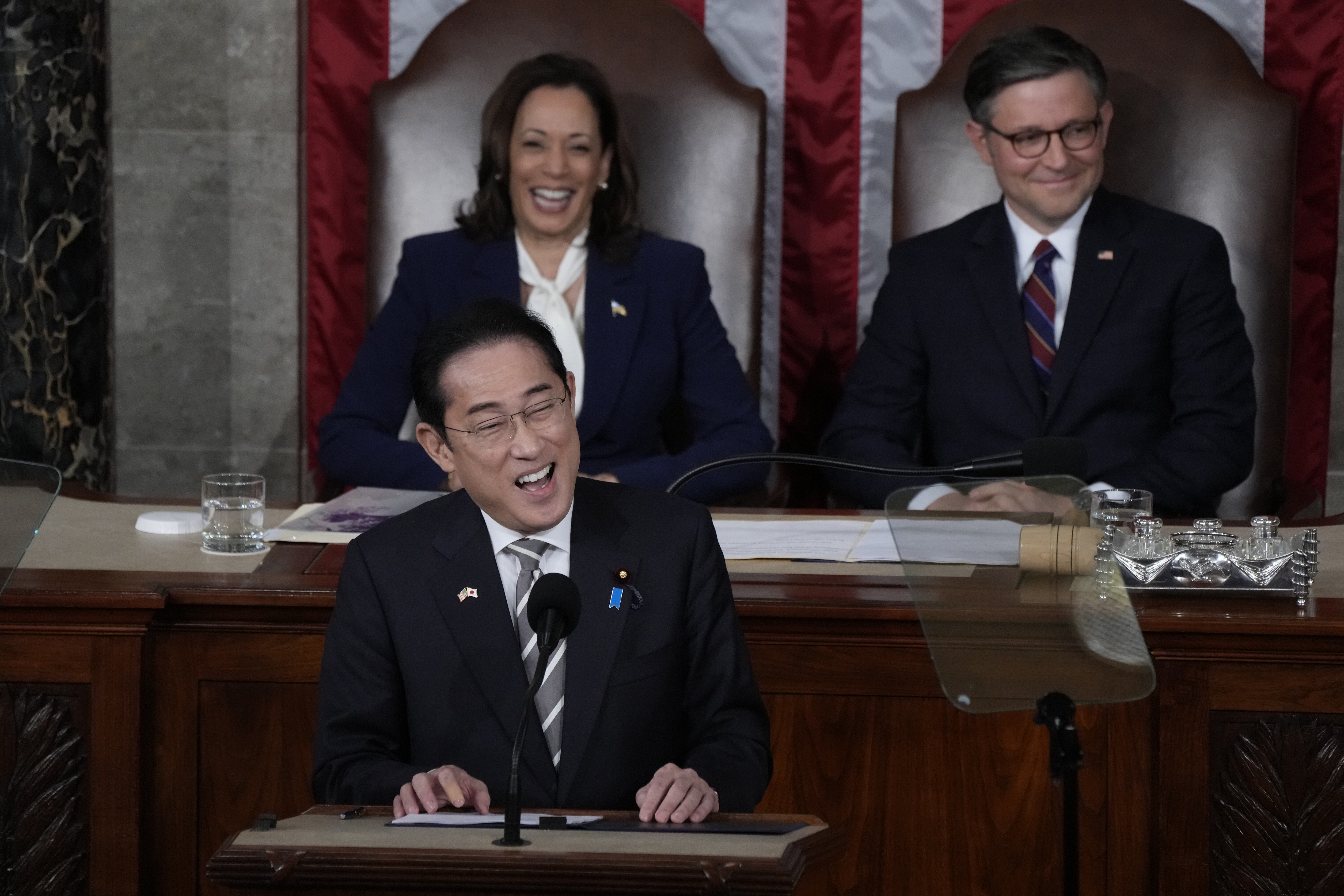 Japanese Prime Minister Fumio Kishida addresses Congress amid skepticism  about US role abroad | AP News