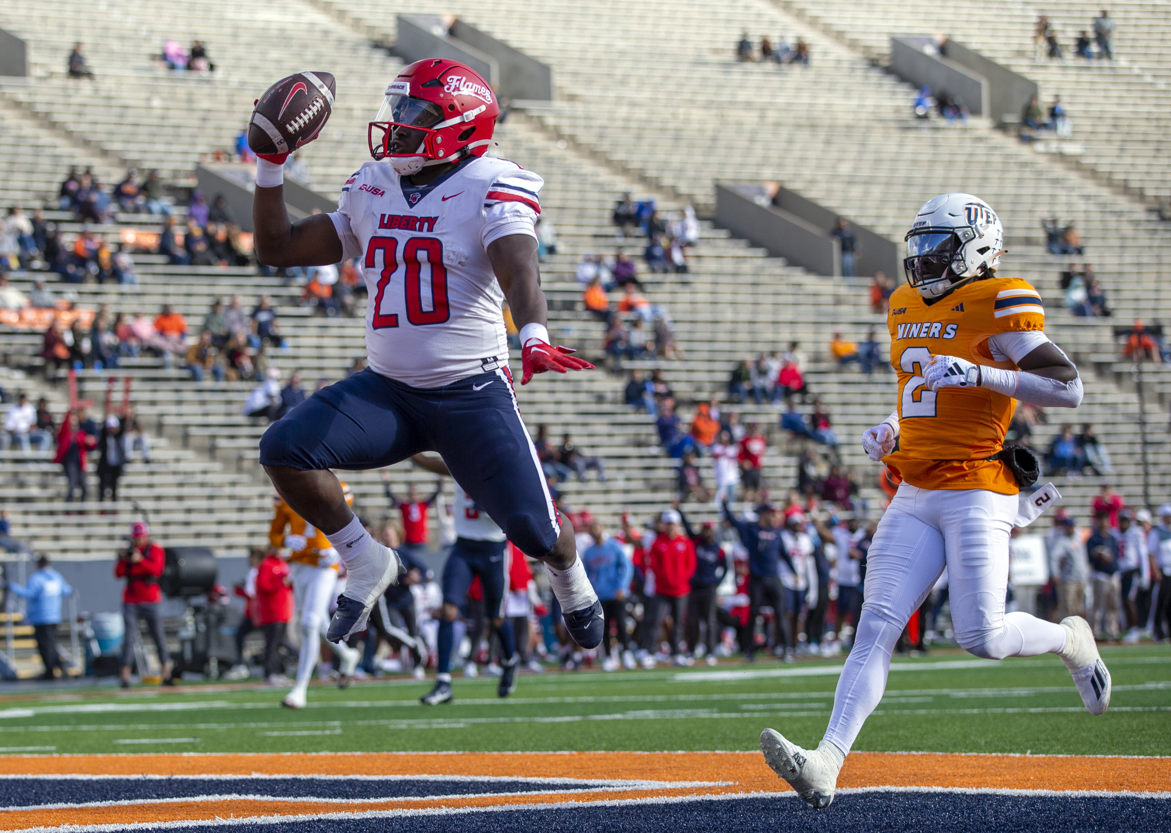 Liberty Football Rallies From 12-Point Deficit To Overcome UNT 35-26 – The  Liberty Champion