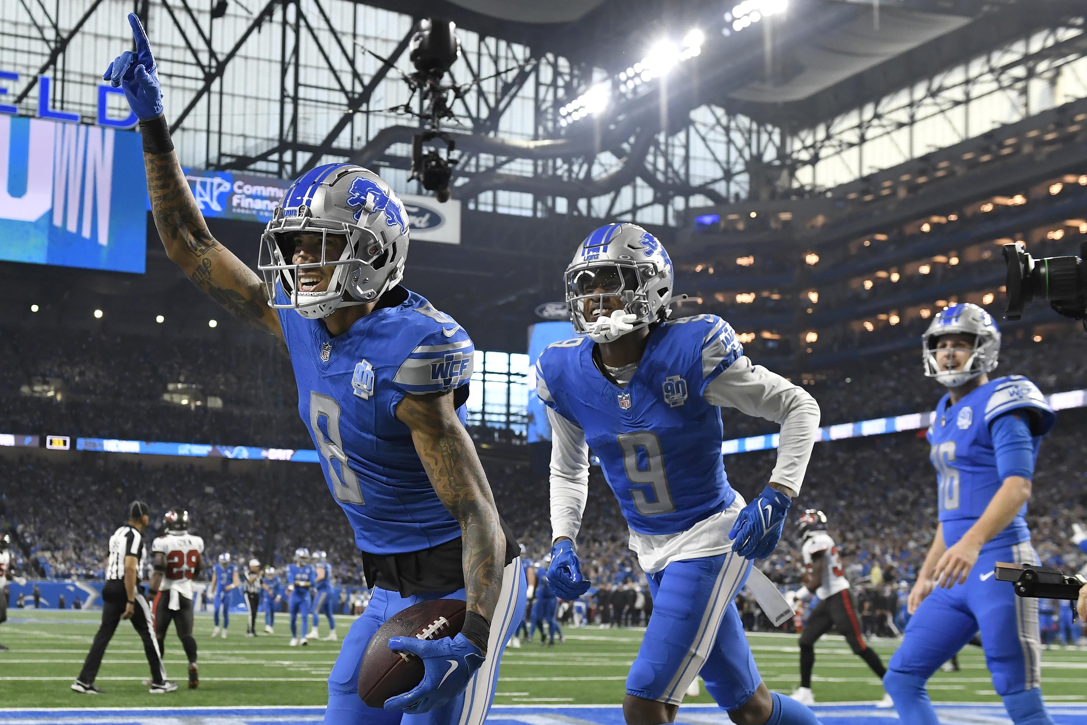 Lions vs. Bucs highlights: Every score from Detroit's playoff win