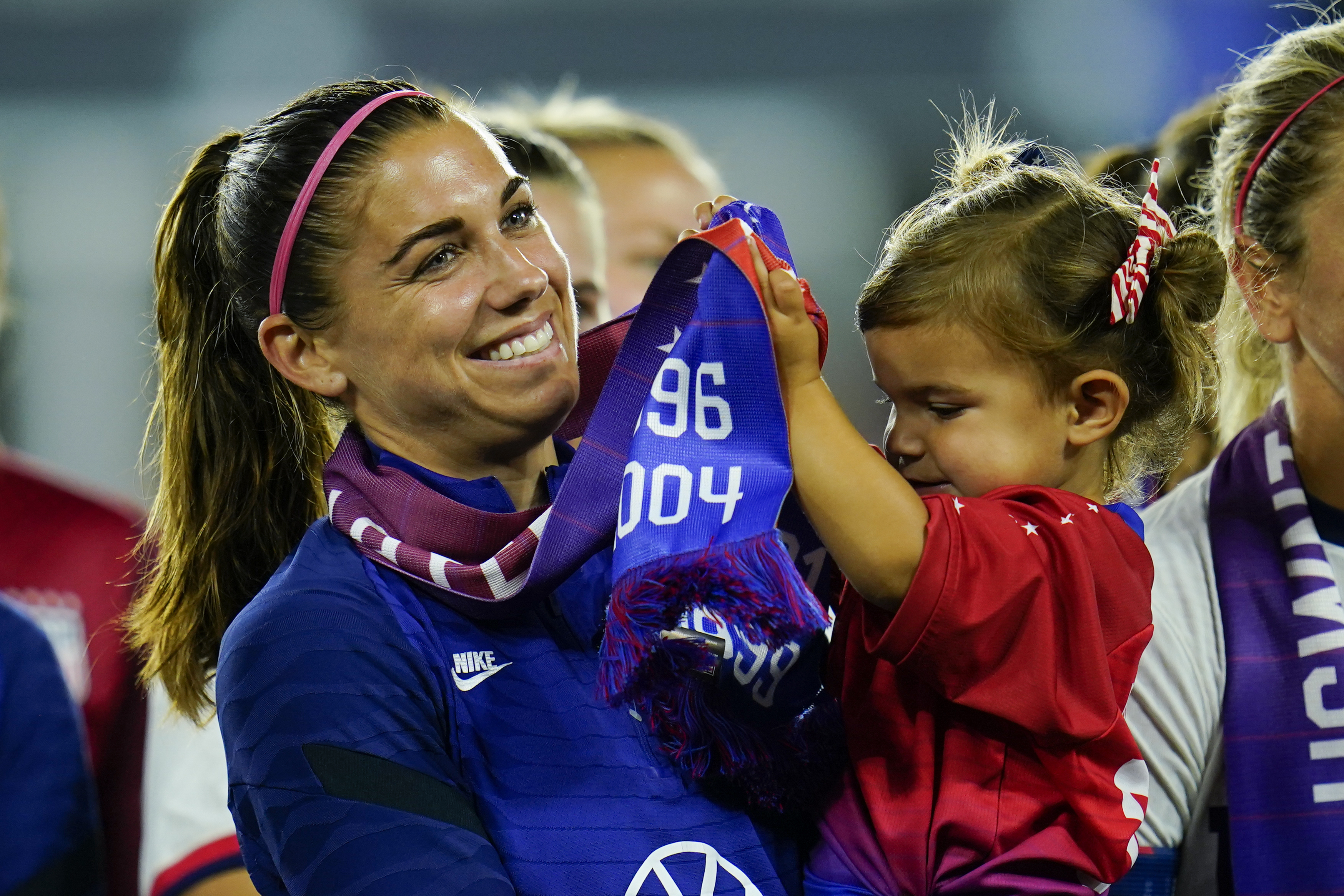 Now a mom, Alex Morgan is riding a Wave heading into her fourth