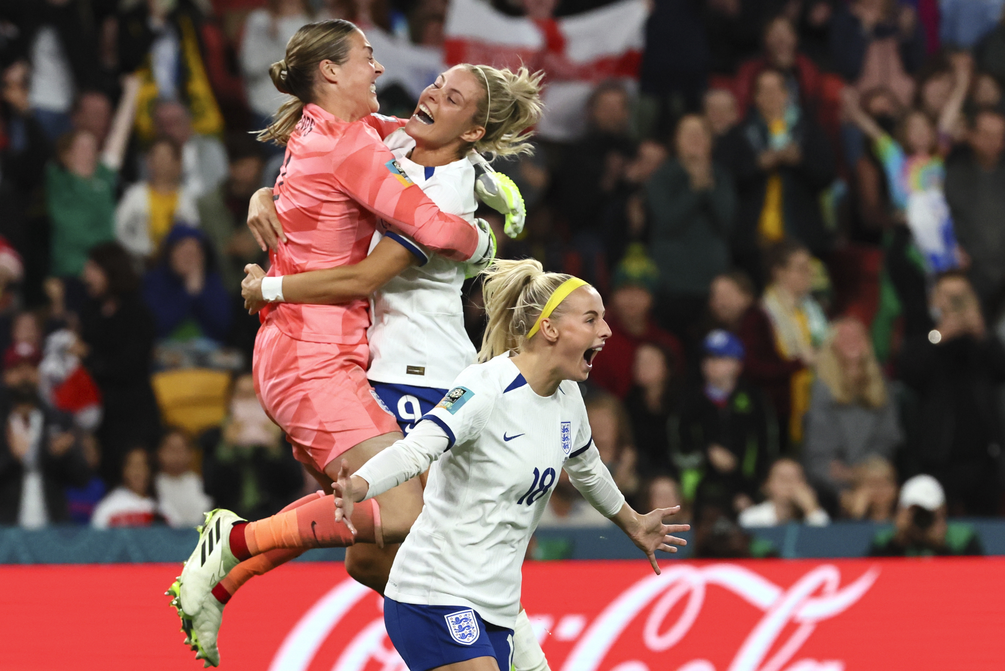 England advances over Nigeria on penalty kicks at the Women's