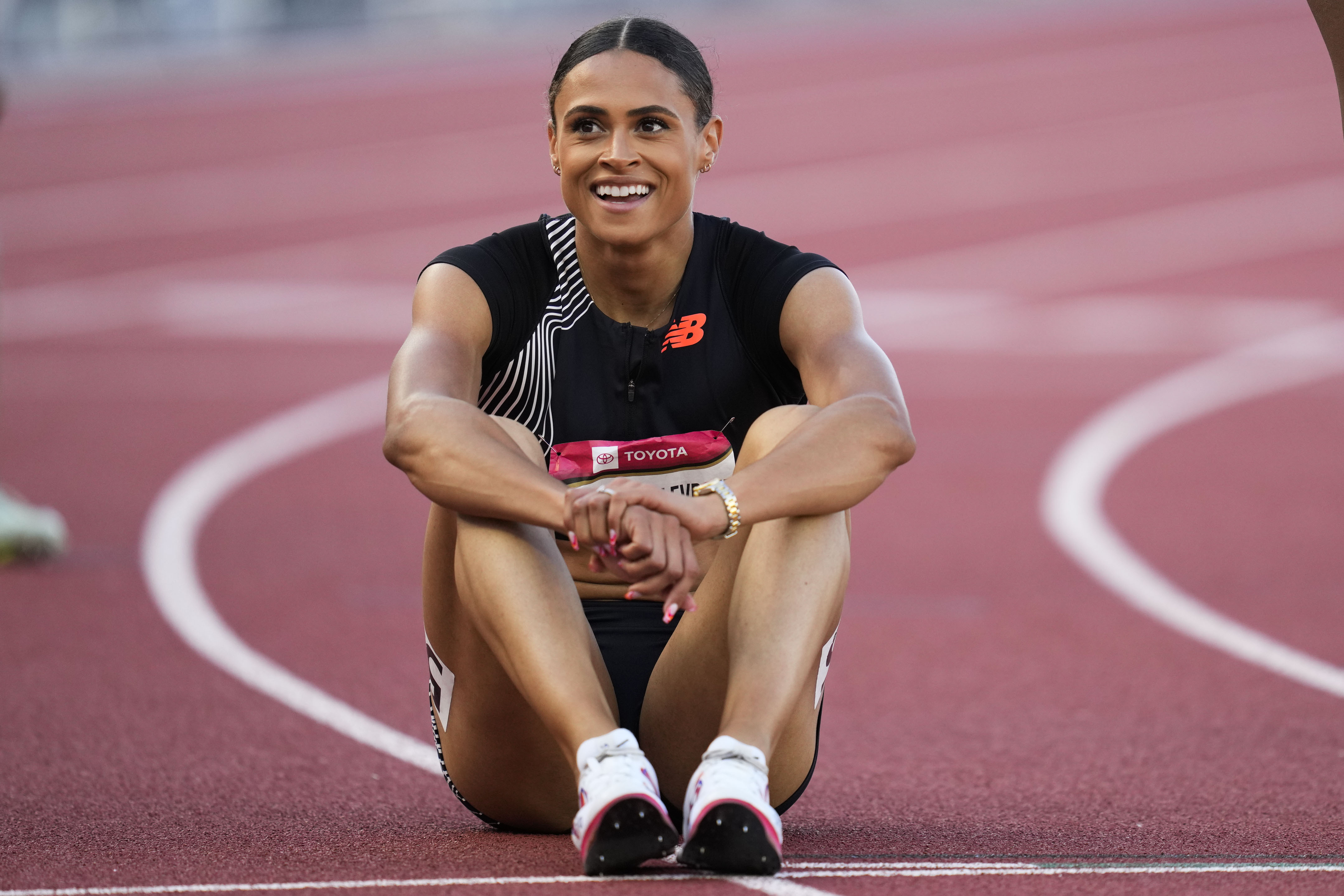 Sydney McLaughlin-Levrone coasts to 400 win at US track and field