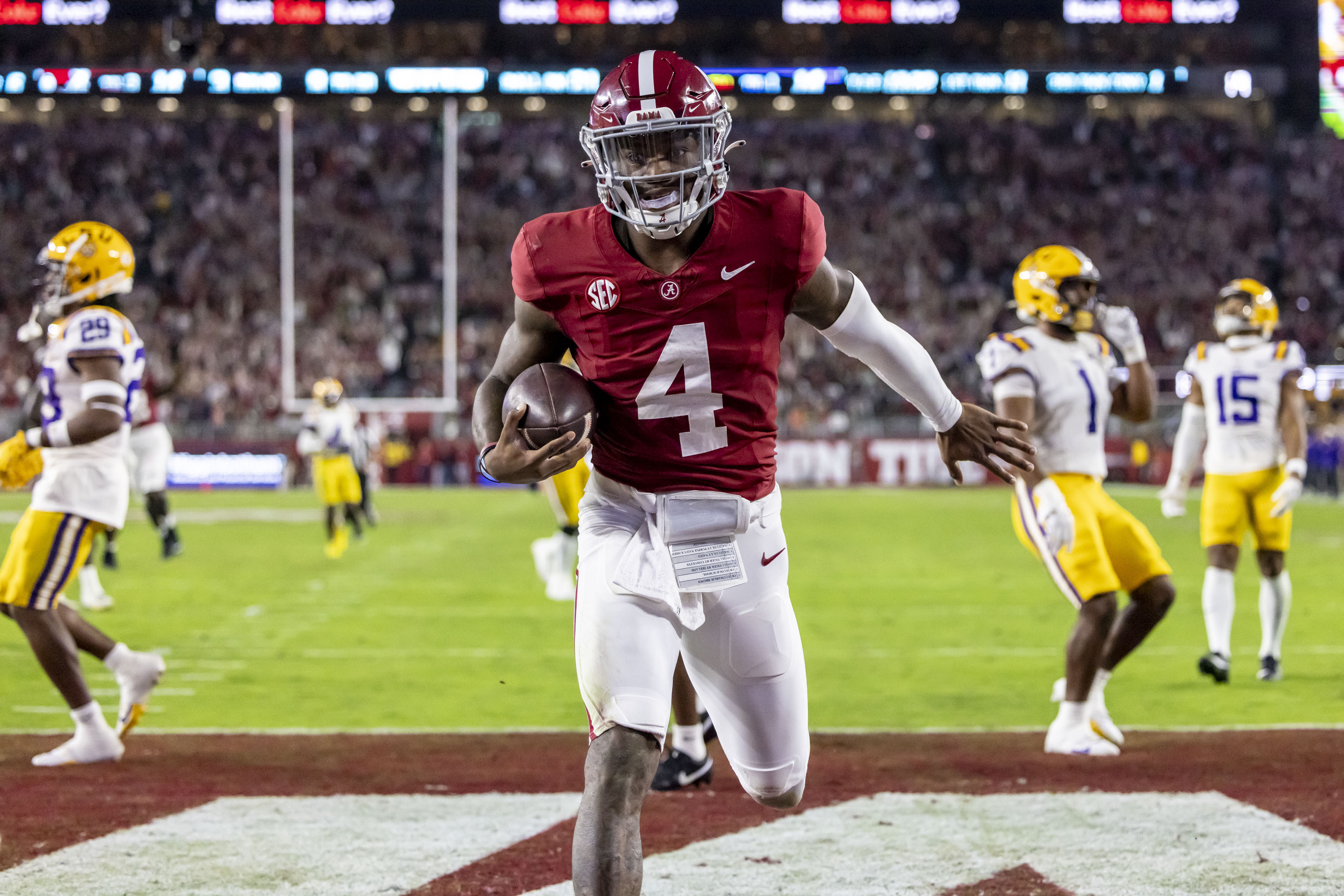 Alabama clinches the SEC West after 49-21 win over Kentucky