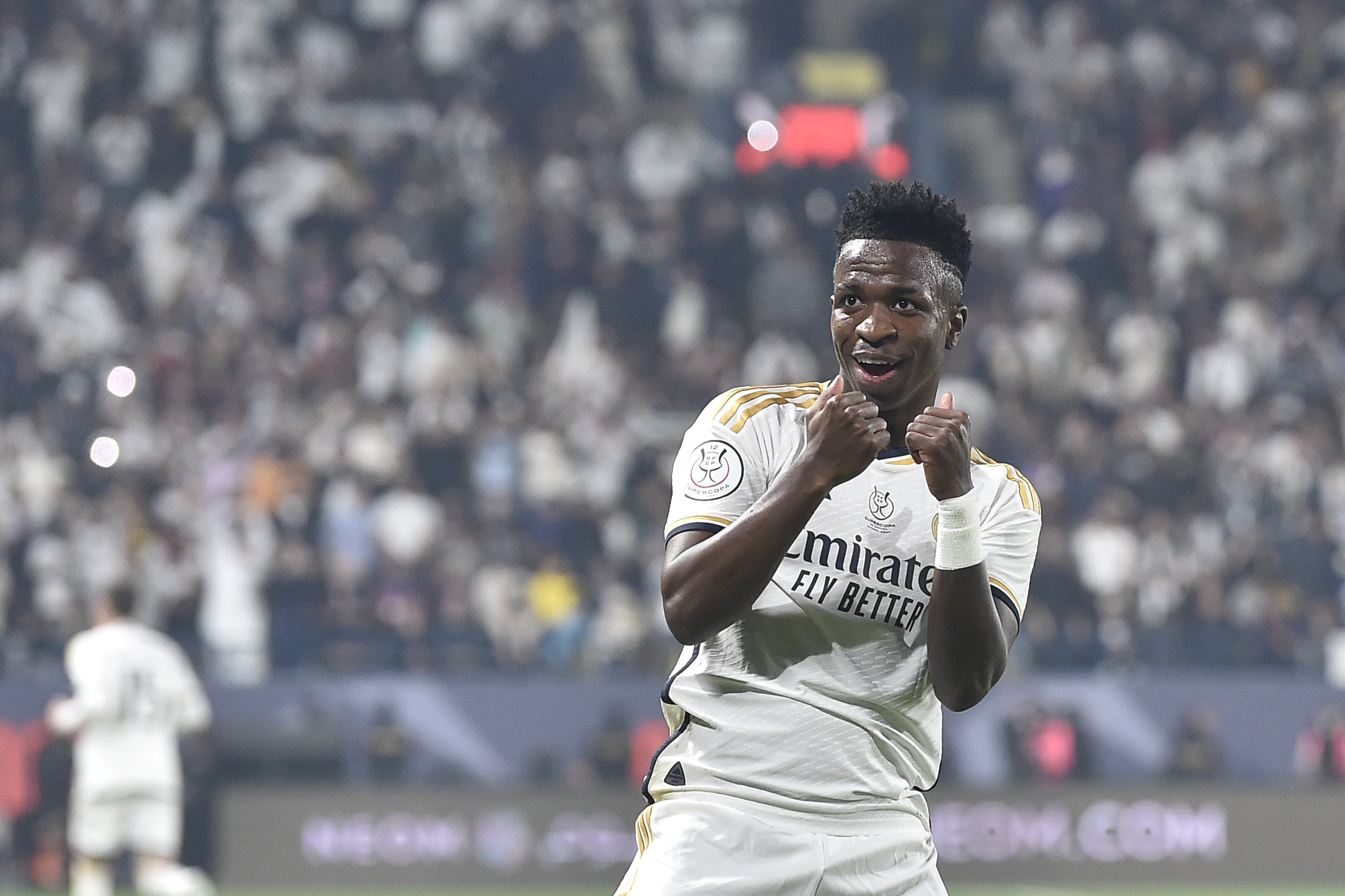 Vinícius nets hat trick as Real Madrid beats Barcelona 4-1 to win Spanish  Super Cup in Saudi Arabia