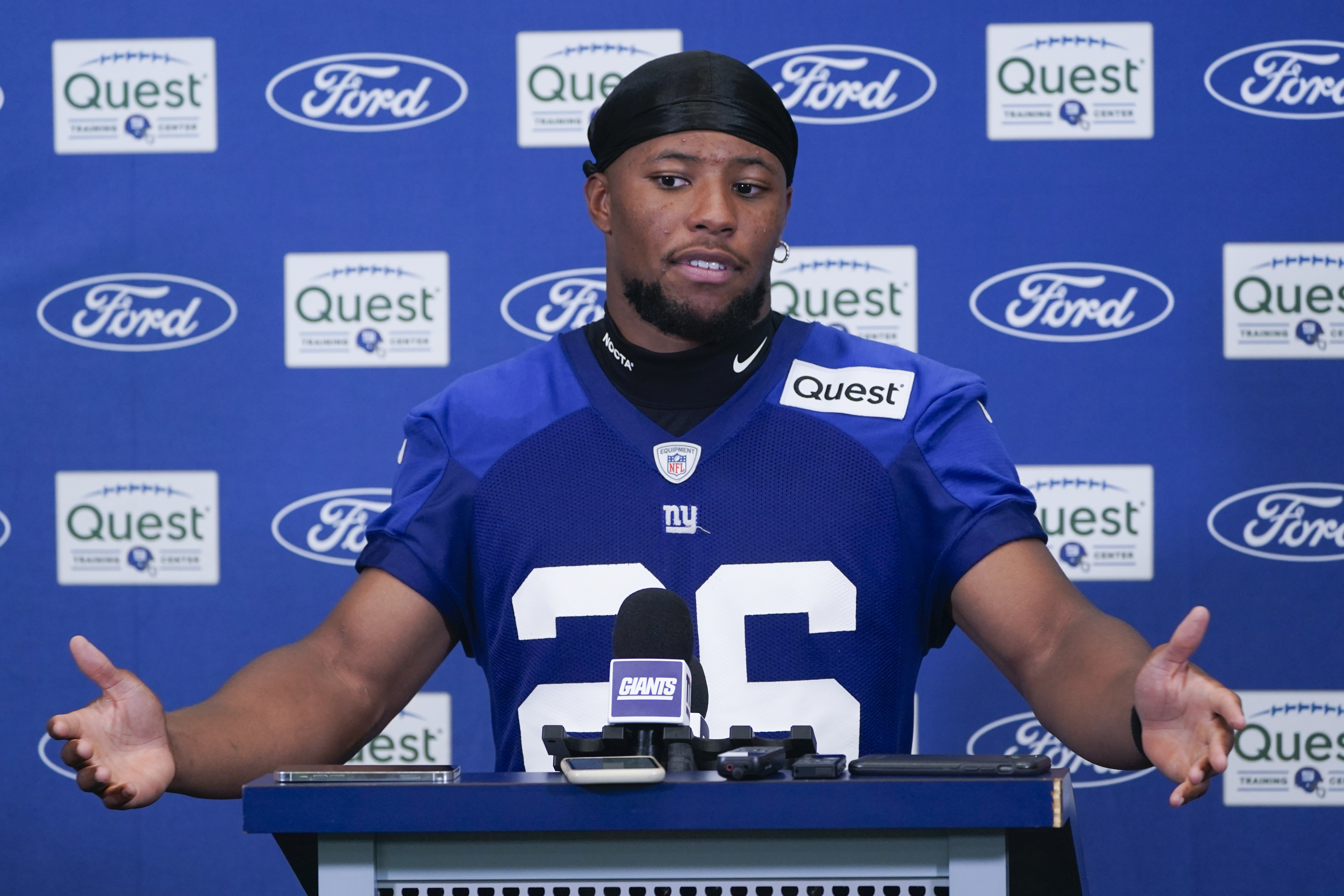 Saquon Barkley On Training, NFL Expectations, and the ESPN Body Issue -  Men's Journal