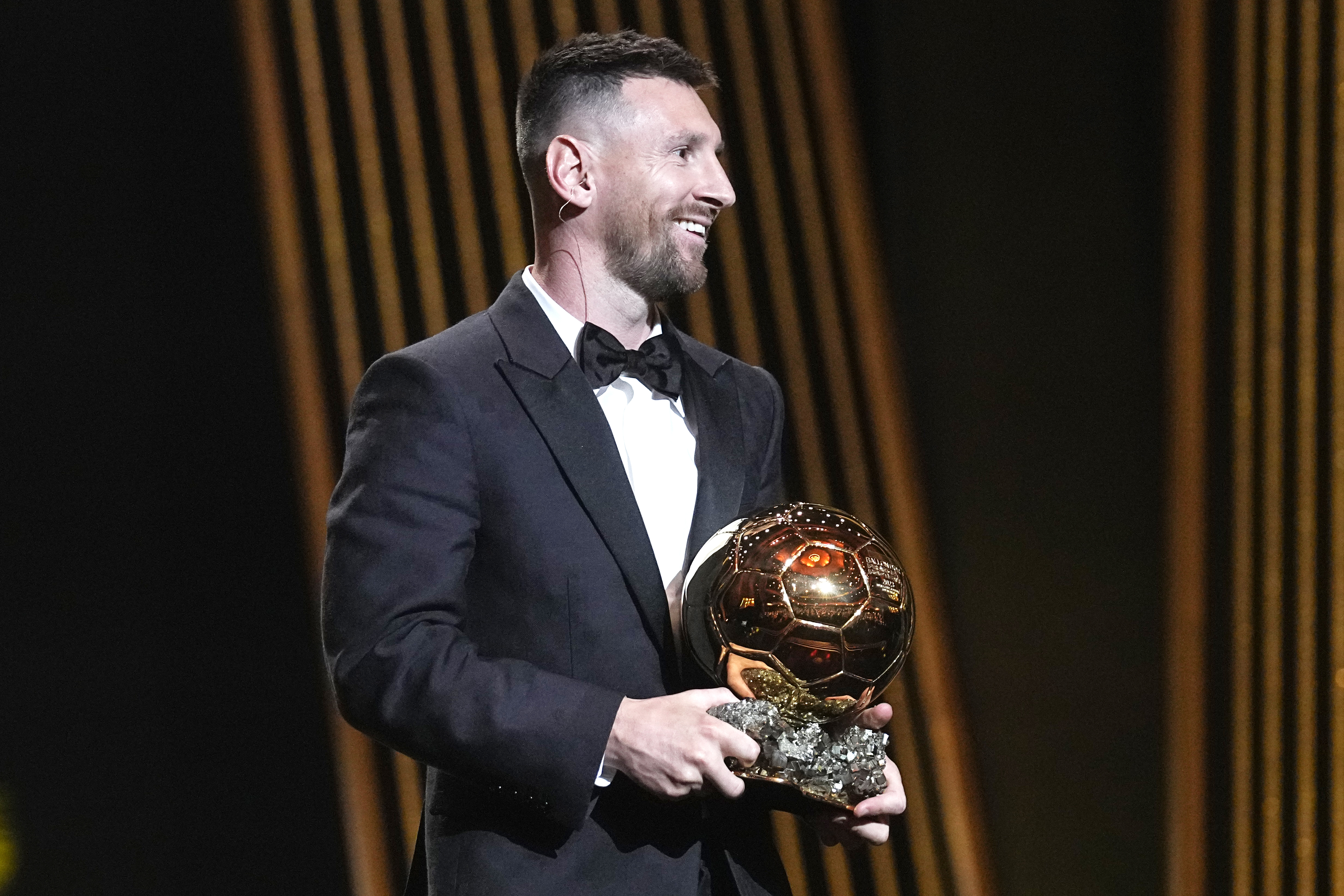 Aitana Bonmati wins women's Ballon d'Or in Paris, Lionel Messi