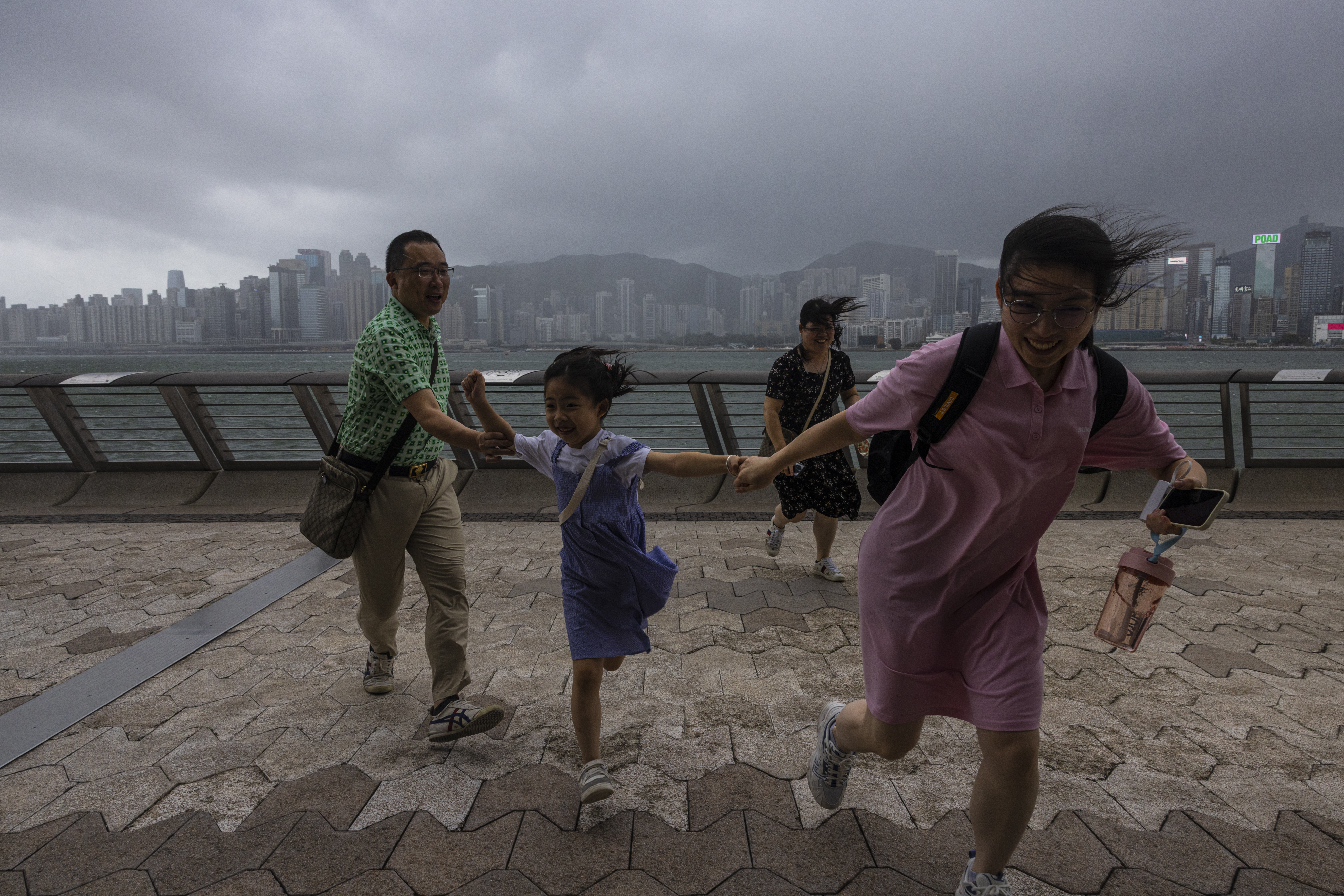 Hong Kong schools and stock market are closed as Typhoon Talim sweeps  toward China