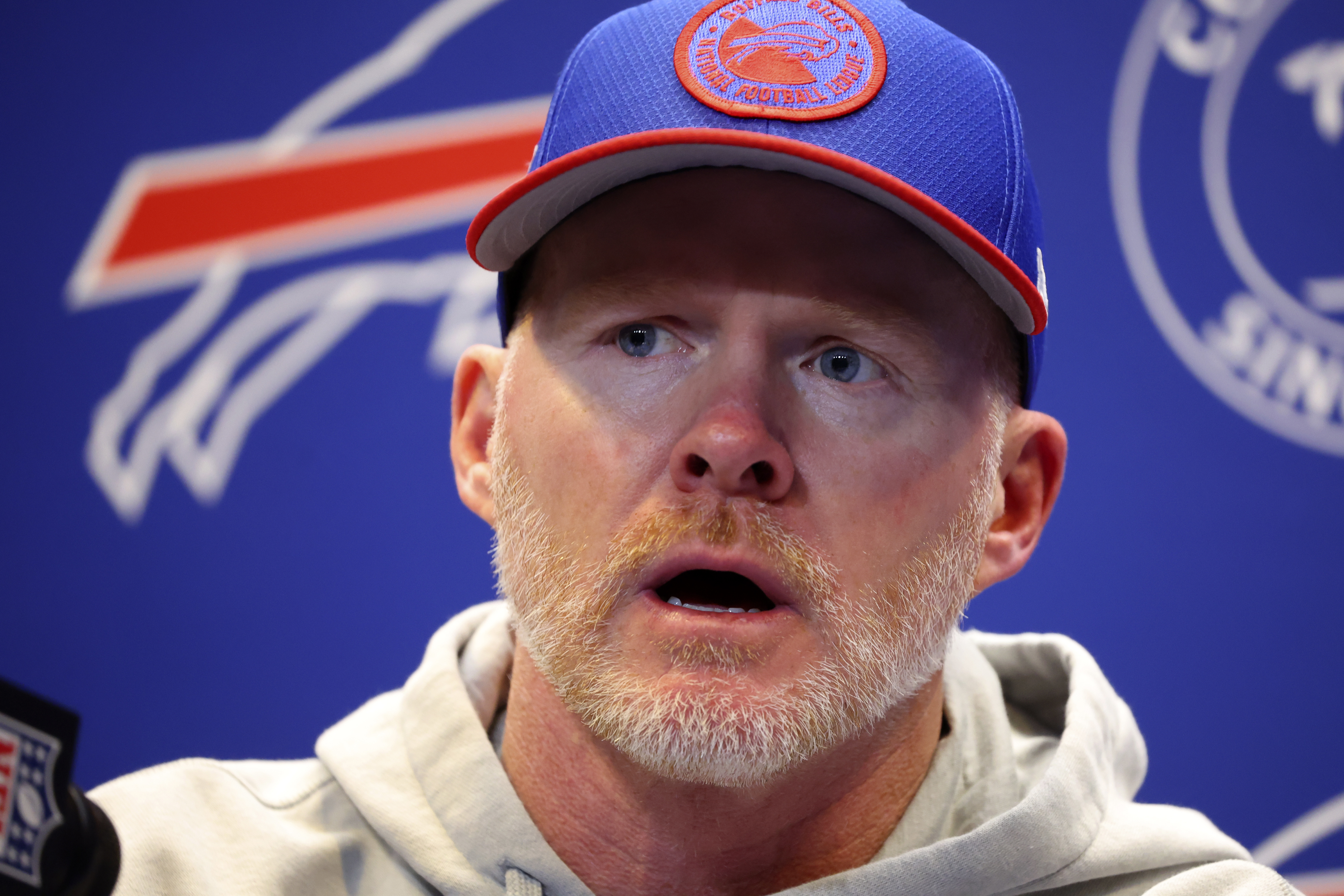 Sean McDermott says he feels support from team as he again addresses 9/11  hijacker comments | AP News