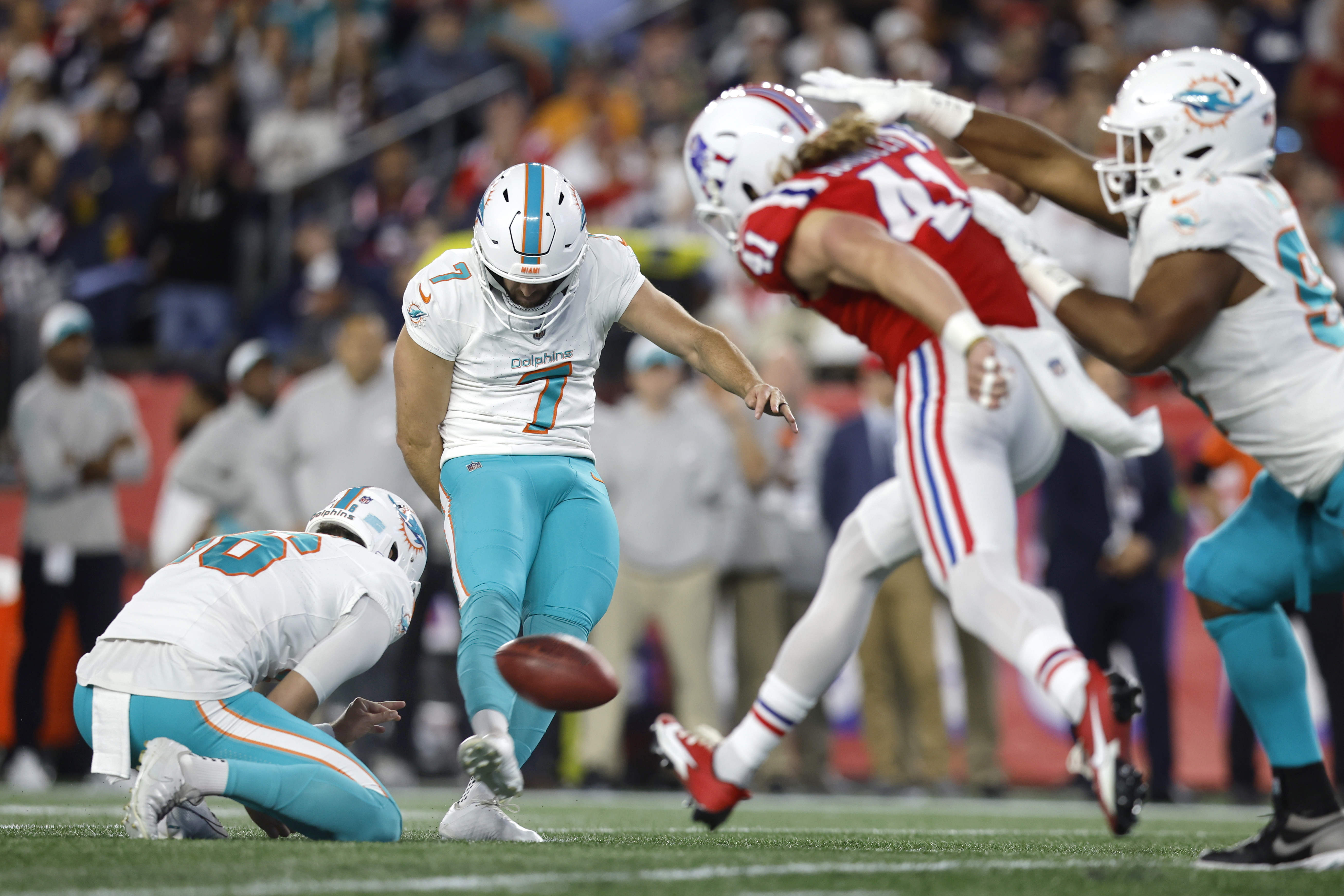 Futebol Americano New England Patriots Report: Miami Dolphins vs