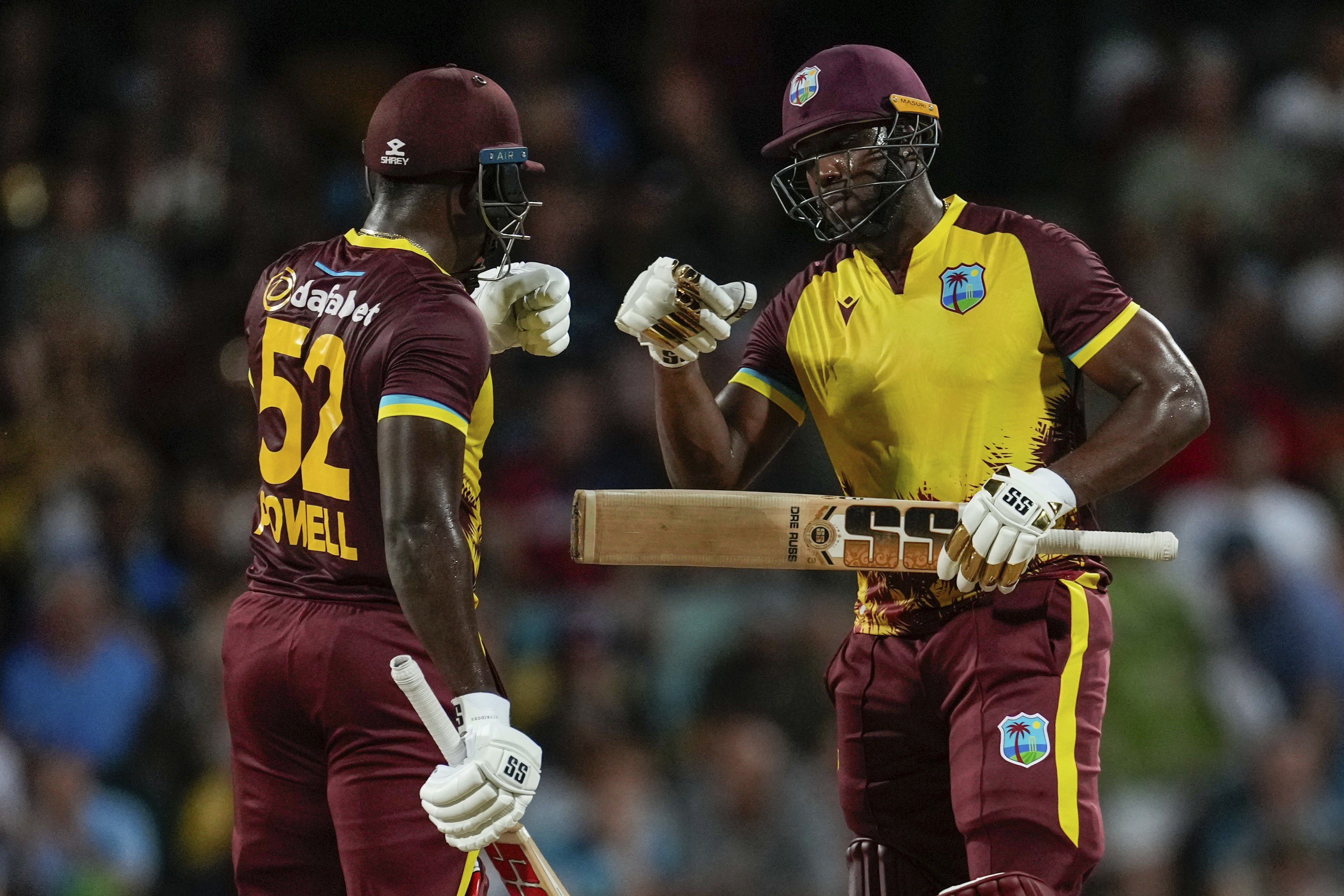 4052px x 2701px - West Indies win 1st T20 by 4 wickets in record run chase. England's white  ball woes continue | AP News