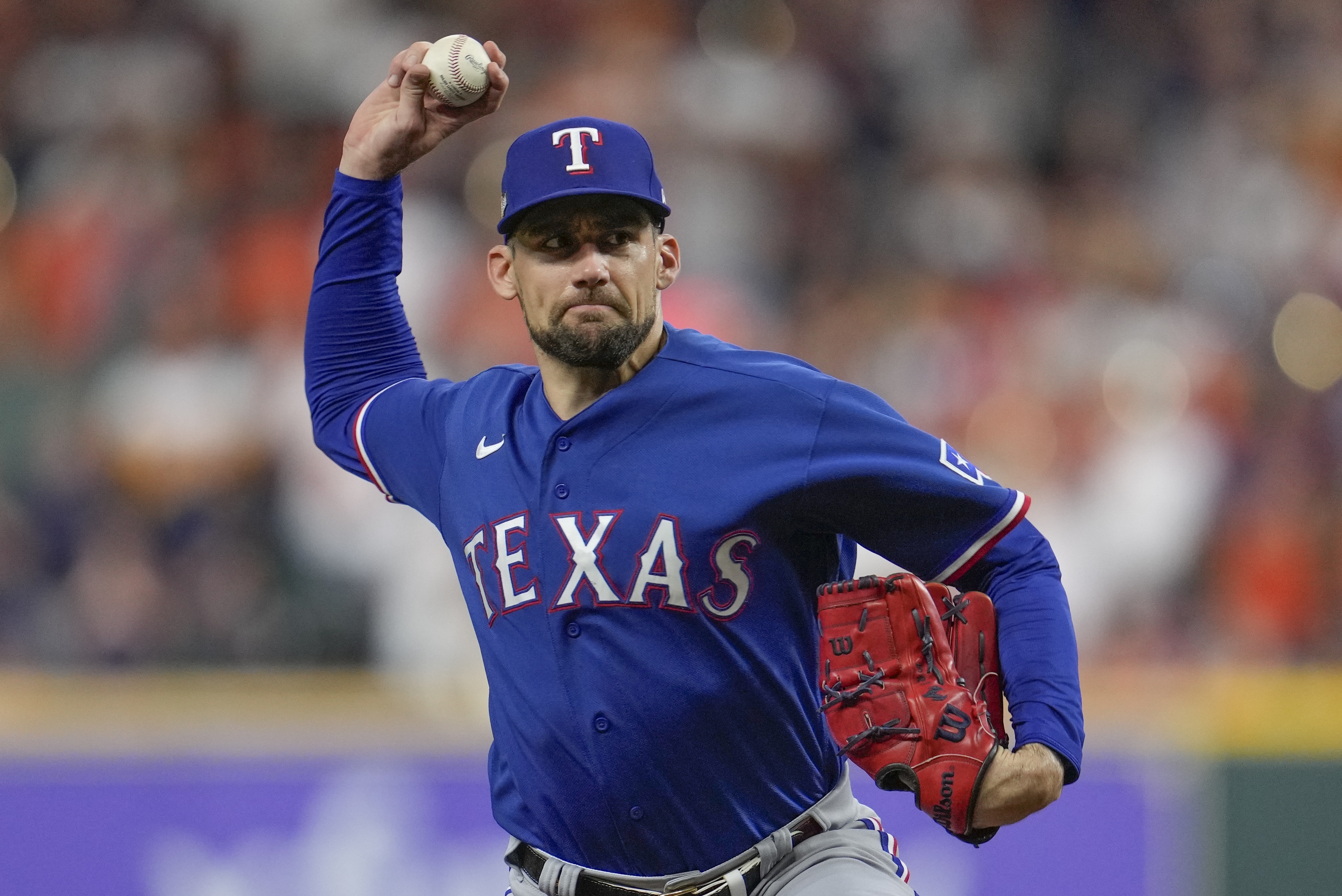 Eovaldi set for 1st career World Series start with Rangers. Gallen