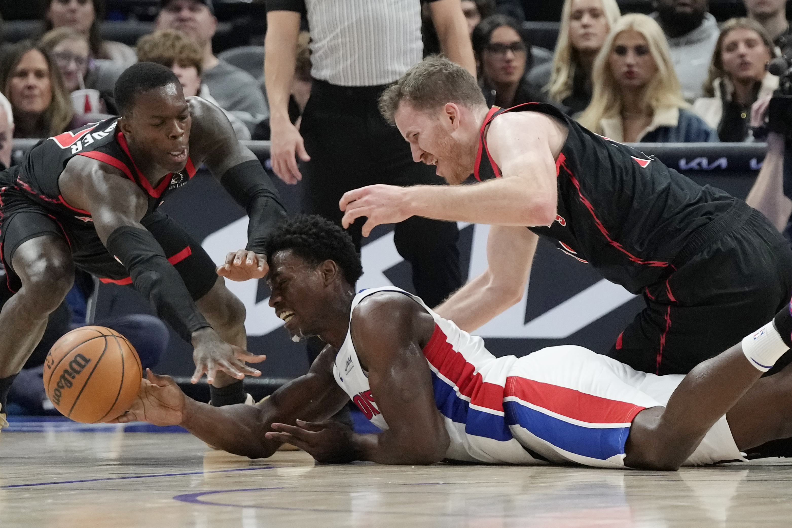 Pistons beat Raptors 129-127 to end NBA record-tying losing streak at 28  games