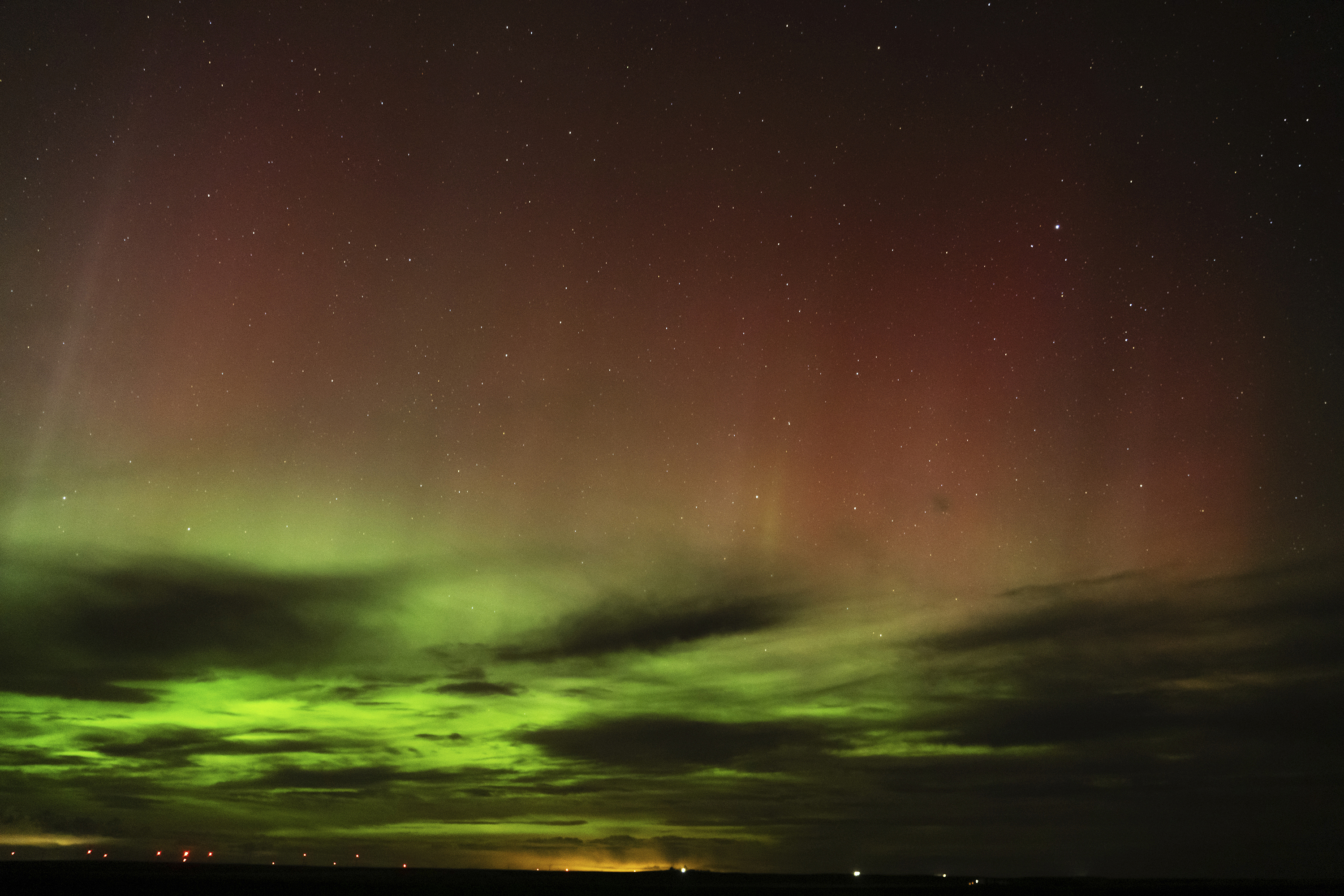 Filming Aurora Borealis in the field