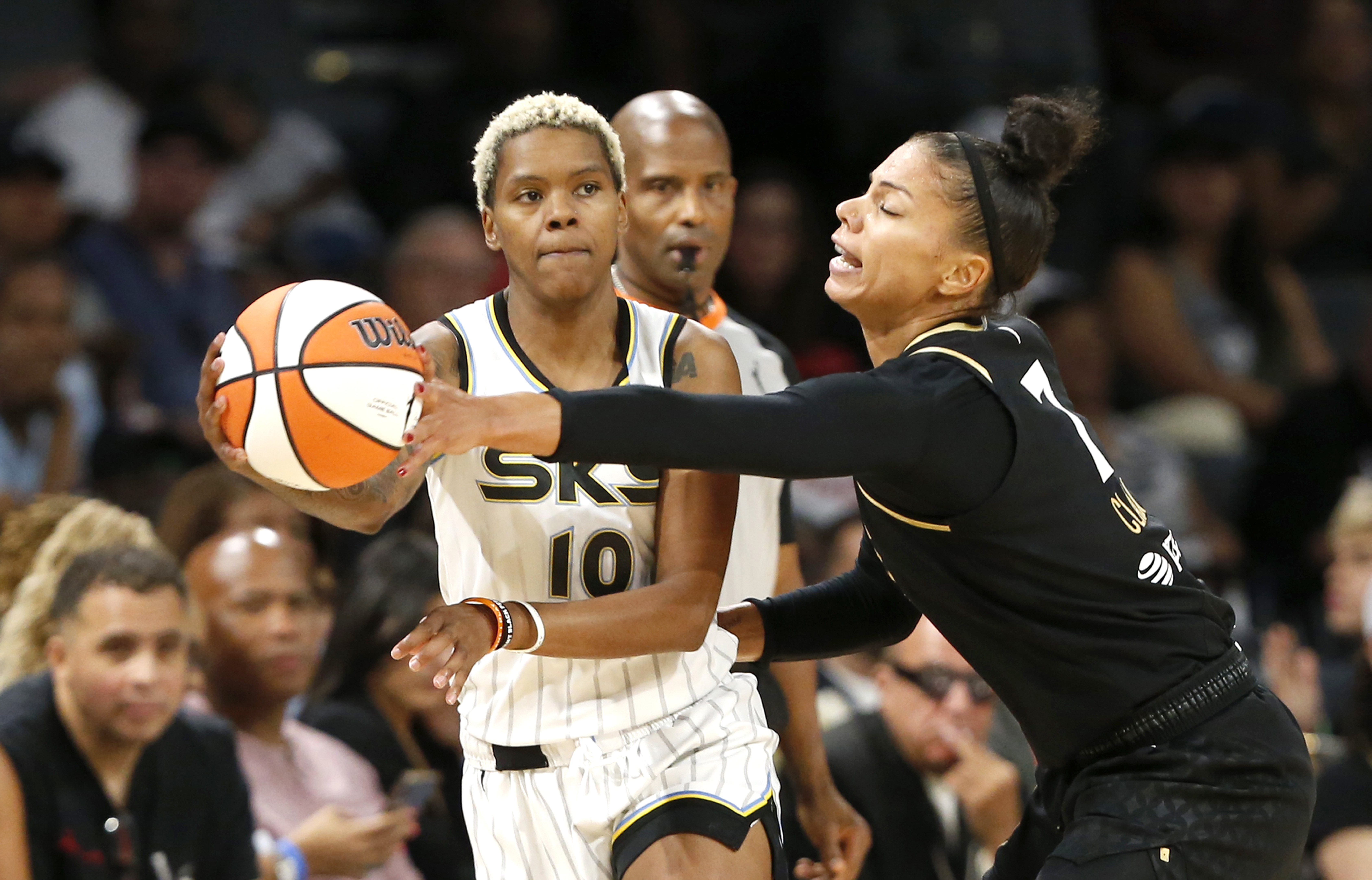 Las Vegas Aces forward Alysha Clark chosen WNBA Sixth Player of the Year |  AP News