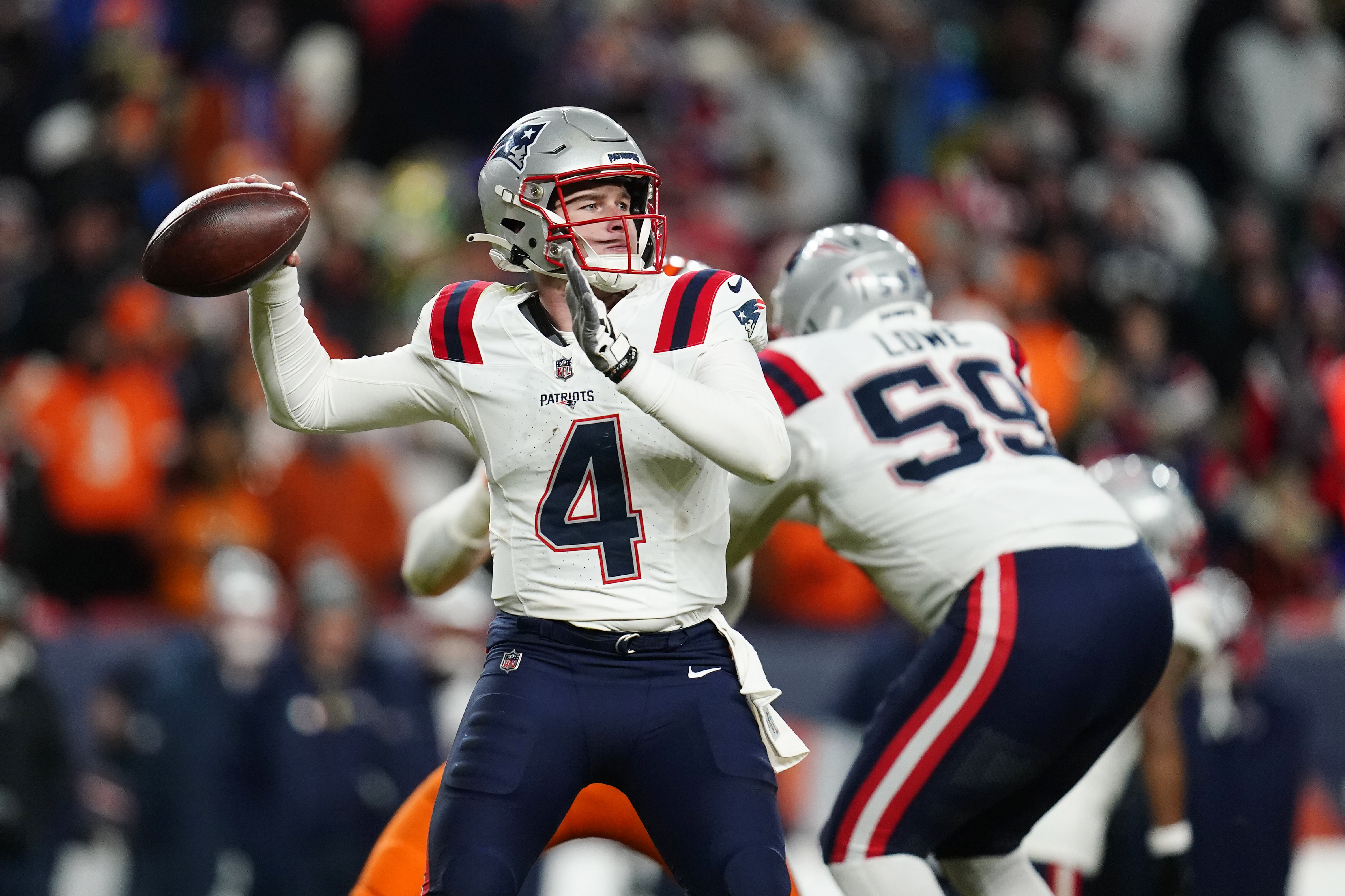 Chad Ryland's 56-yard field goal sends Patriots past Broncos 26-23 as  Denver's playoff hopes dim | AP News