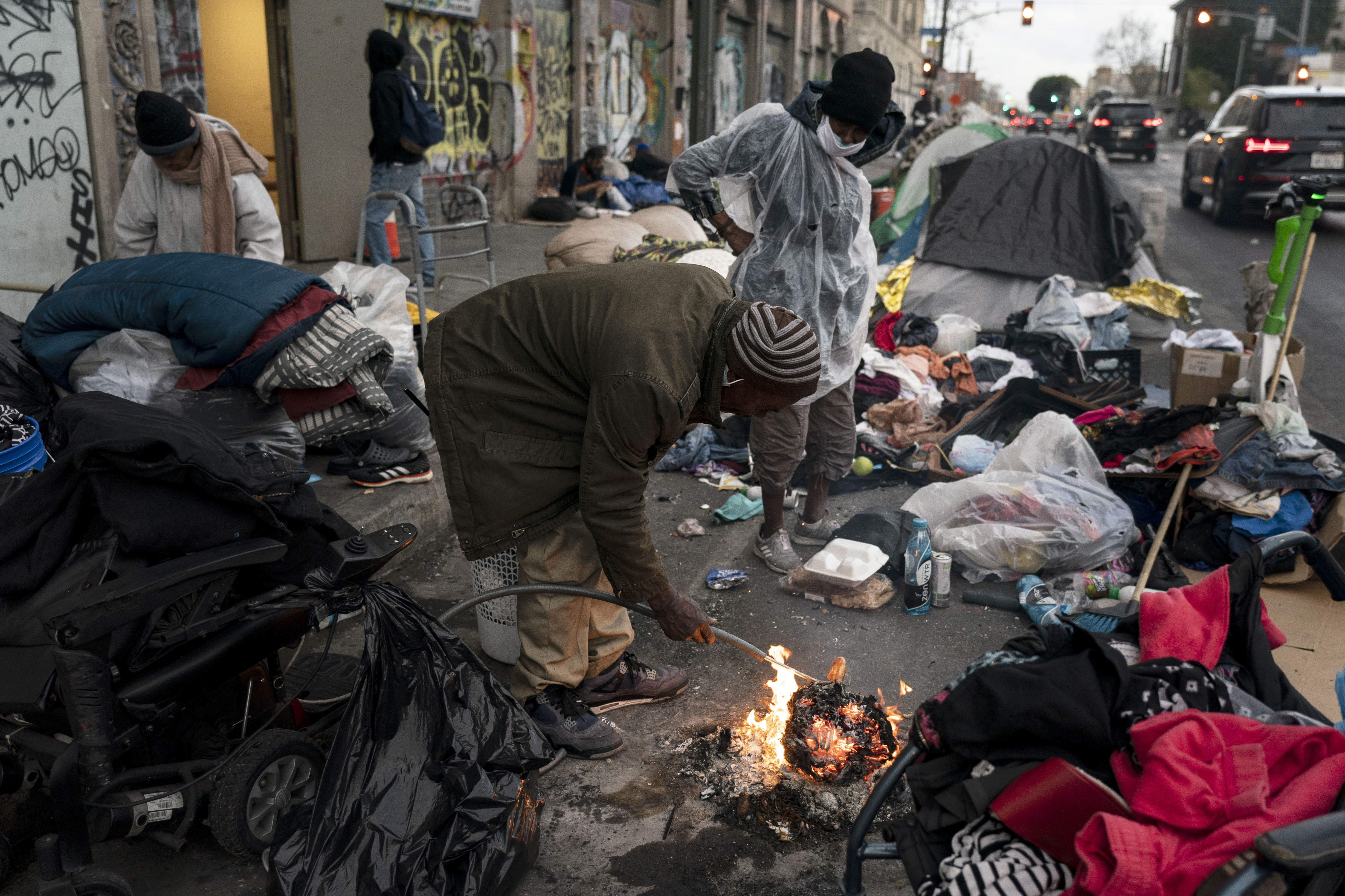 The Homeless of Skid Row, Which Way, L.A.?