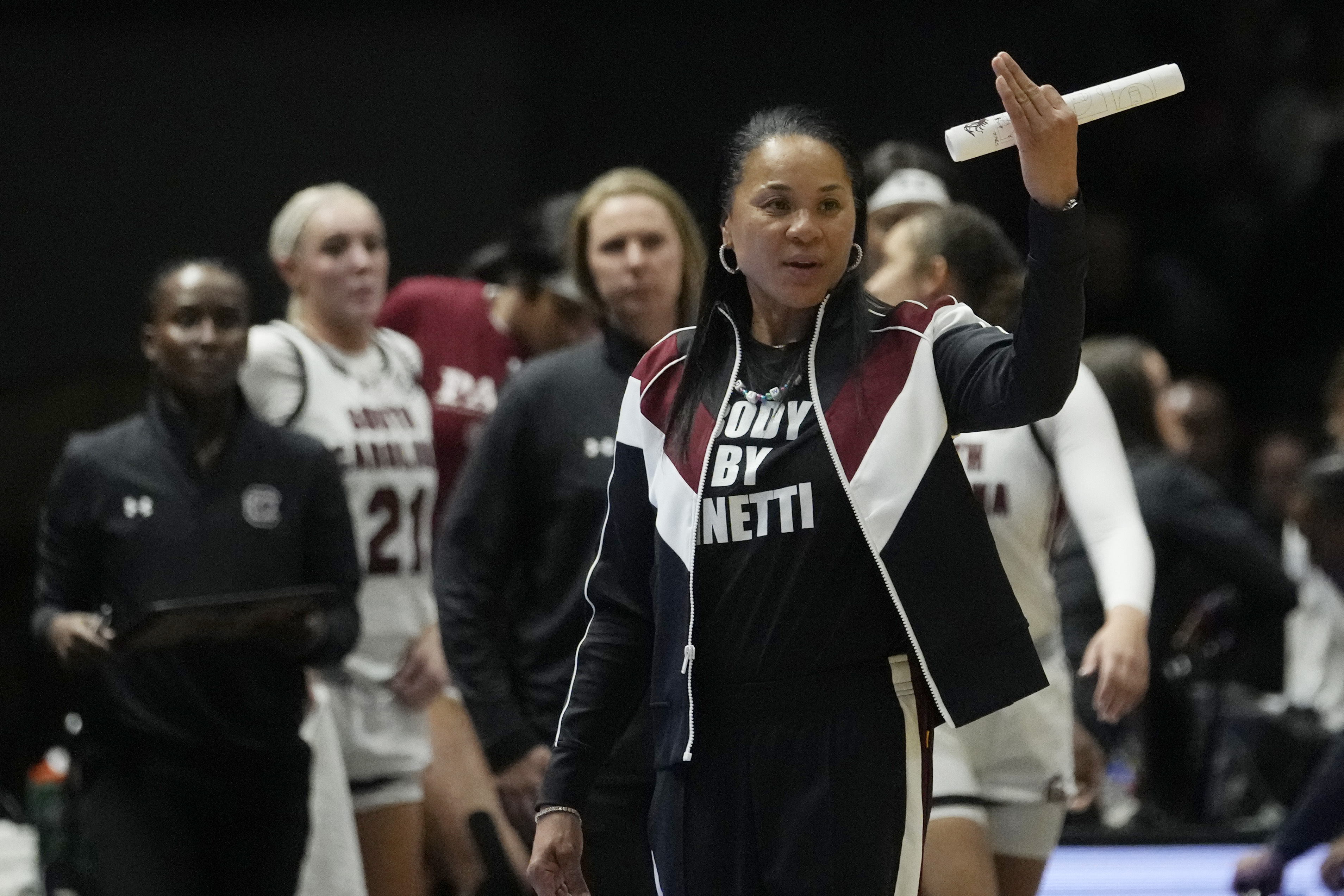 Gamecocks coach Dawn Staley says title game refs should 'not be run over'  after critical NCAA review | AP News