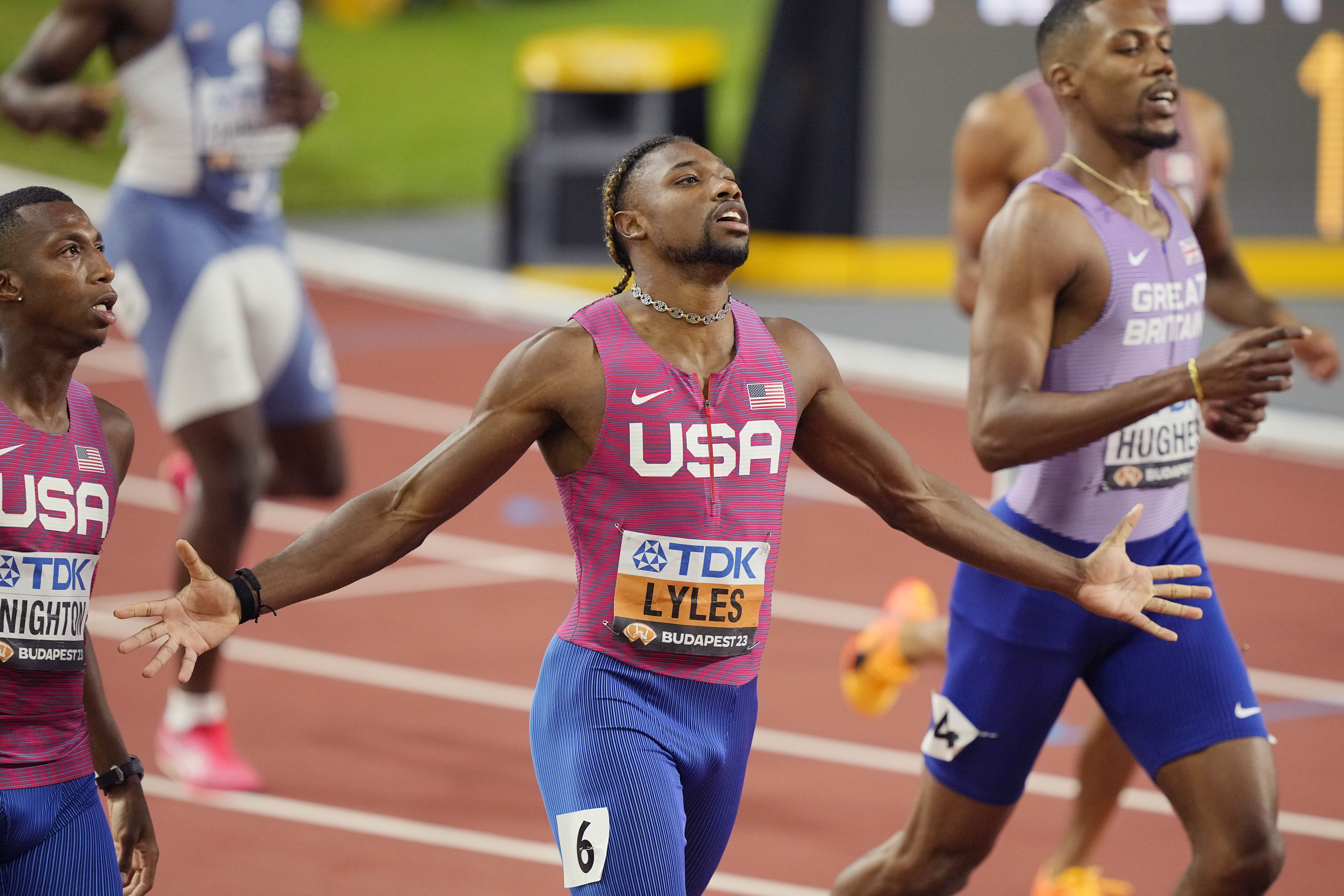 Noah Lyles wins 200-meter world title and looks to become a star