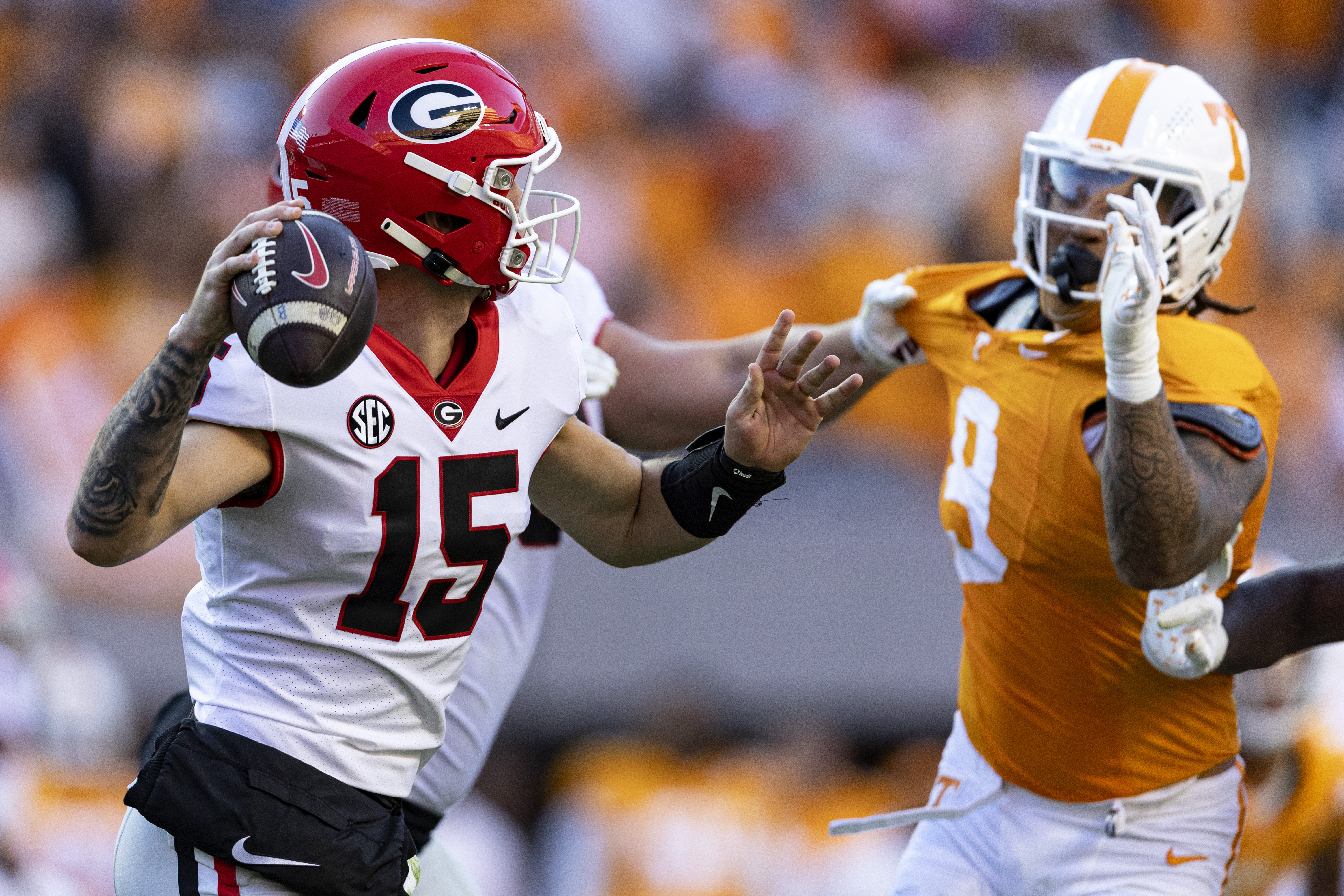 WATCH: UGA football coach Kirby Smart on facing Alabama QB Jalen Milroe