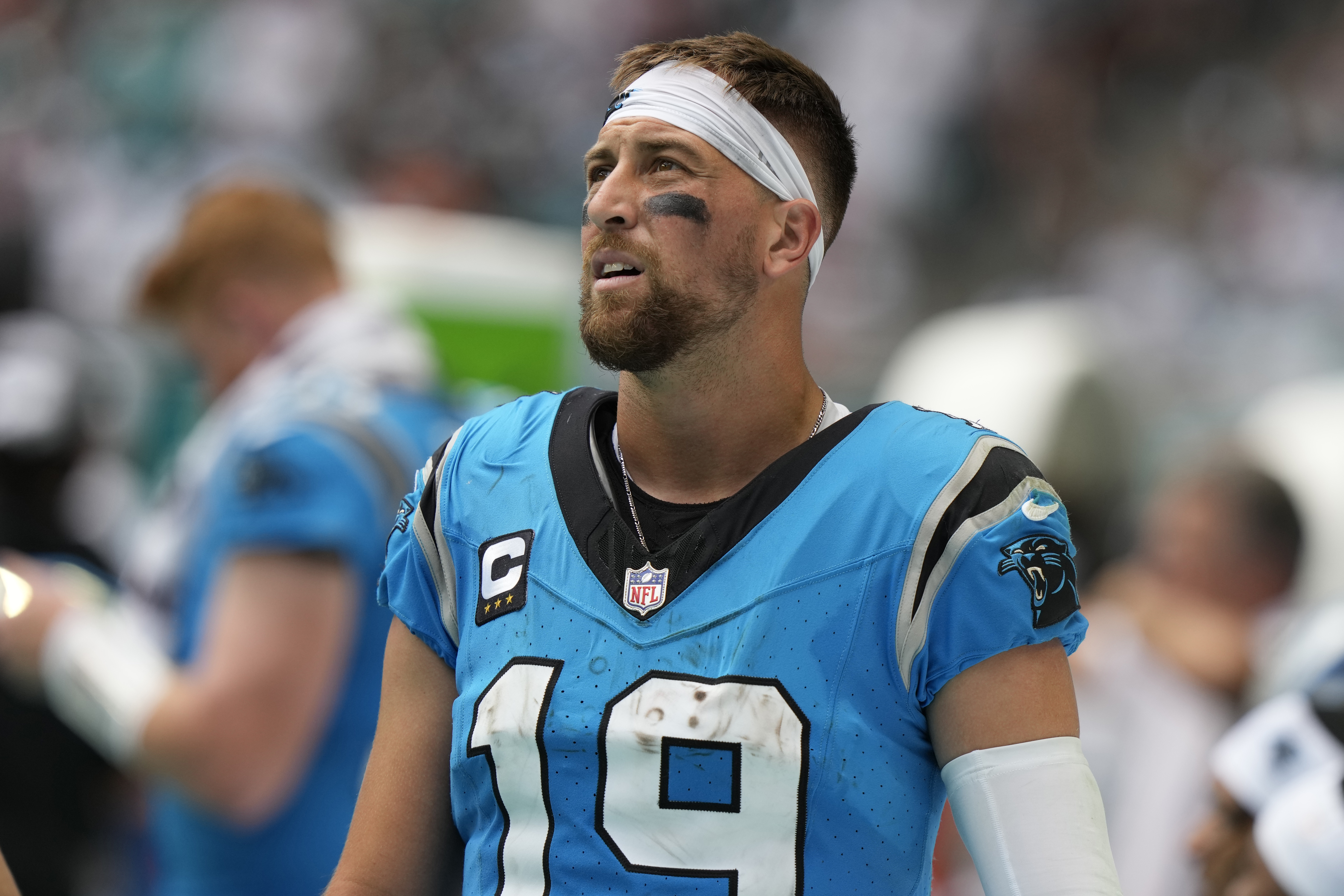 Wide receiver Adam Thielen thriving in Carolina, on pace for career season  at age 33 | AP News