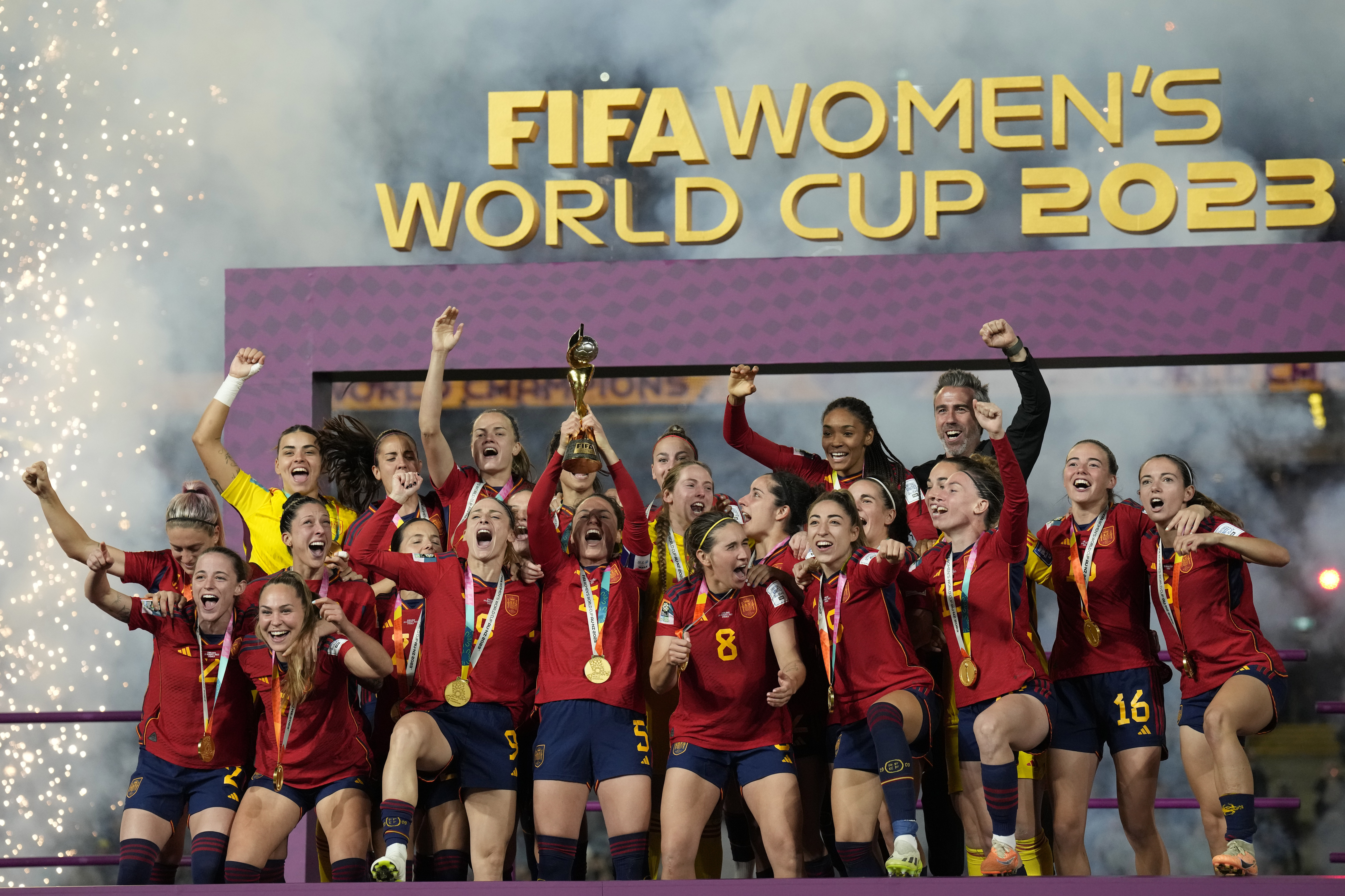 Spain wins its first Women's World Cup title, beating England 1-0
