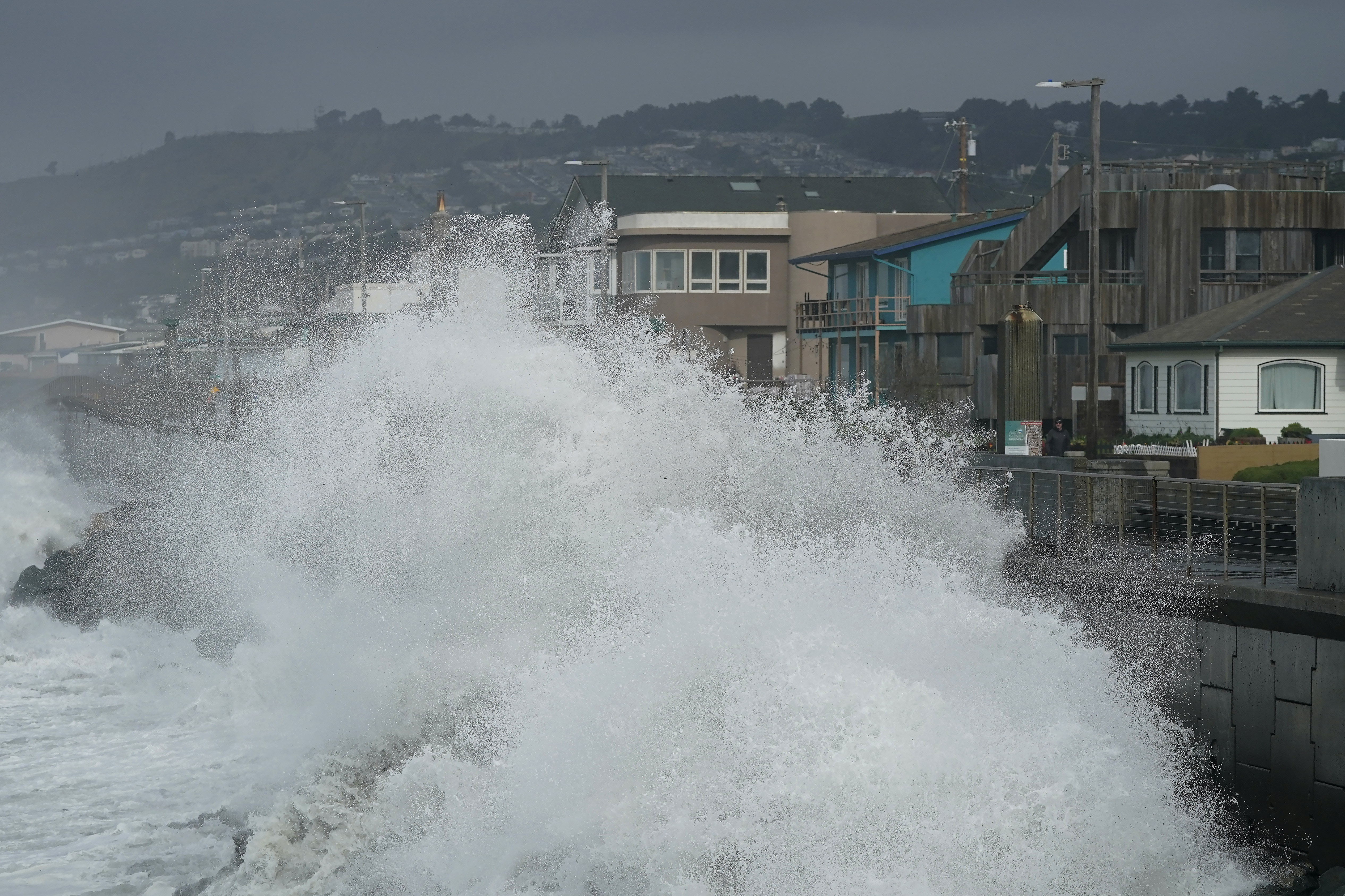Surf's up: Cyclone brings big waves to Coast
