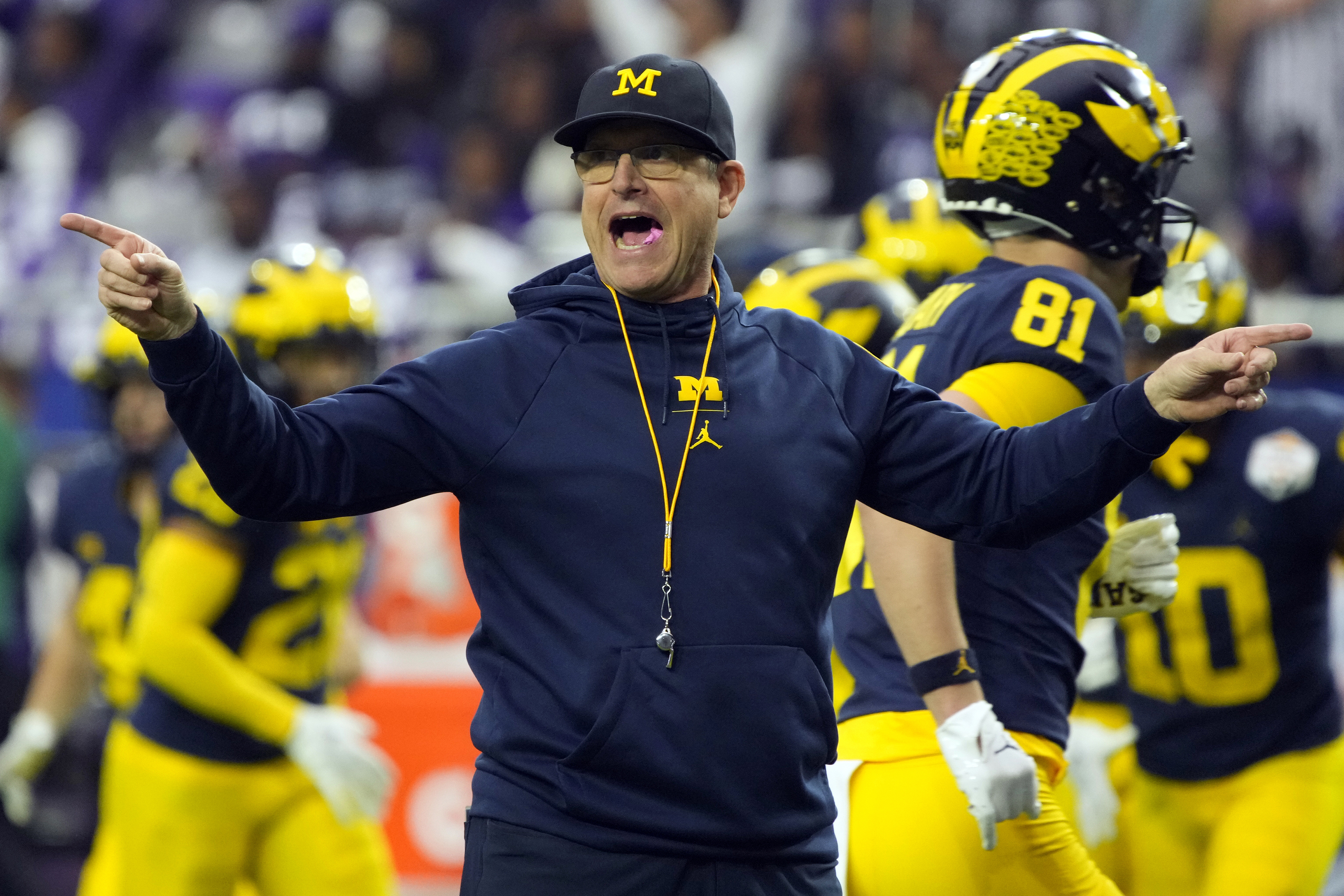 Jim Harbaugh laments suspension, keeping him from No. 2 Michigan opener  against East Carolina | AP News