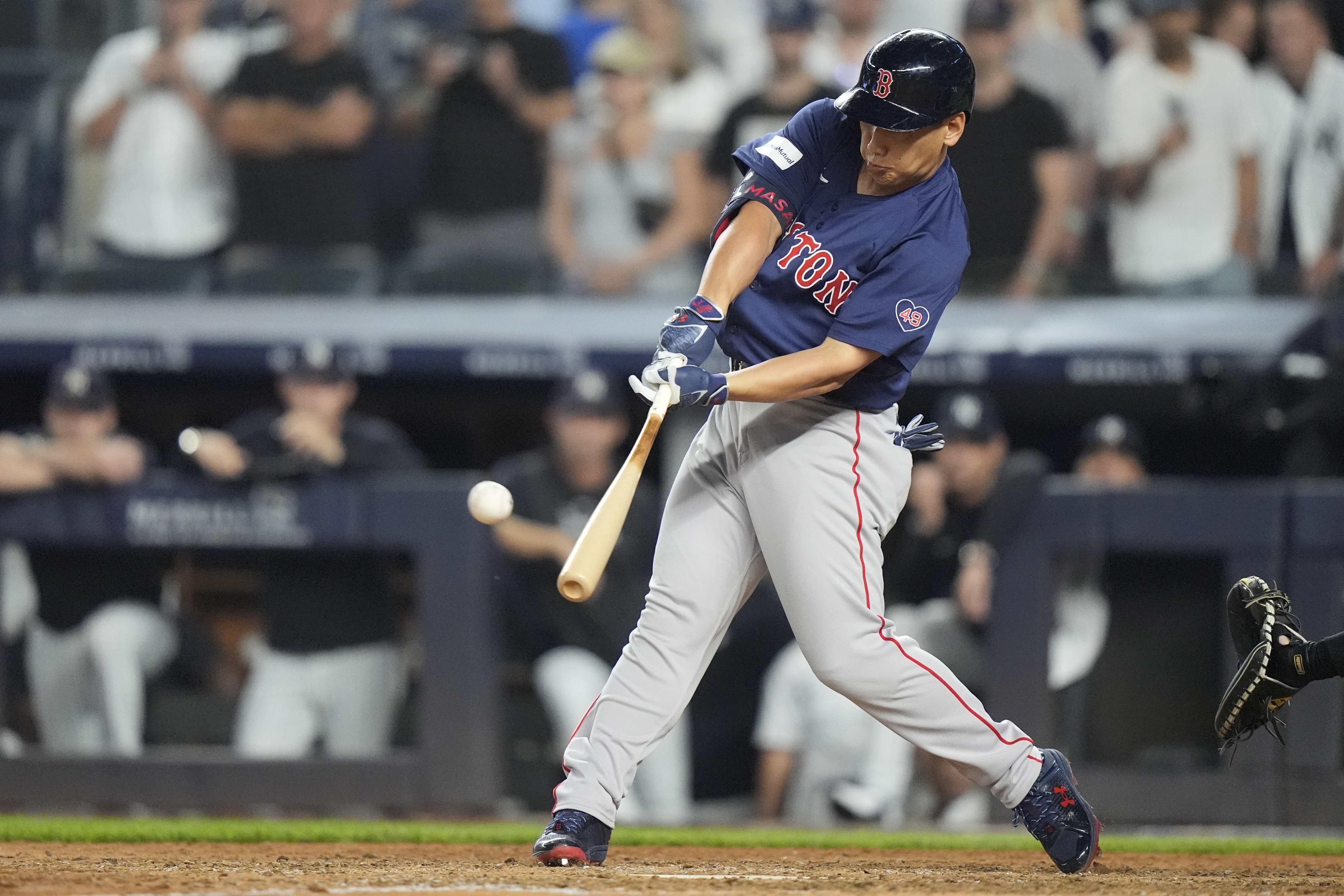 Red Sox stun Yankees 5-3 on 2-run homers by Yoshida in the 9th and Rafaela  in the 10th | AP News