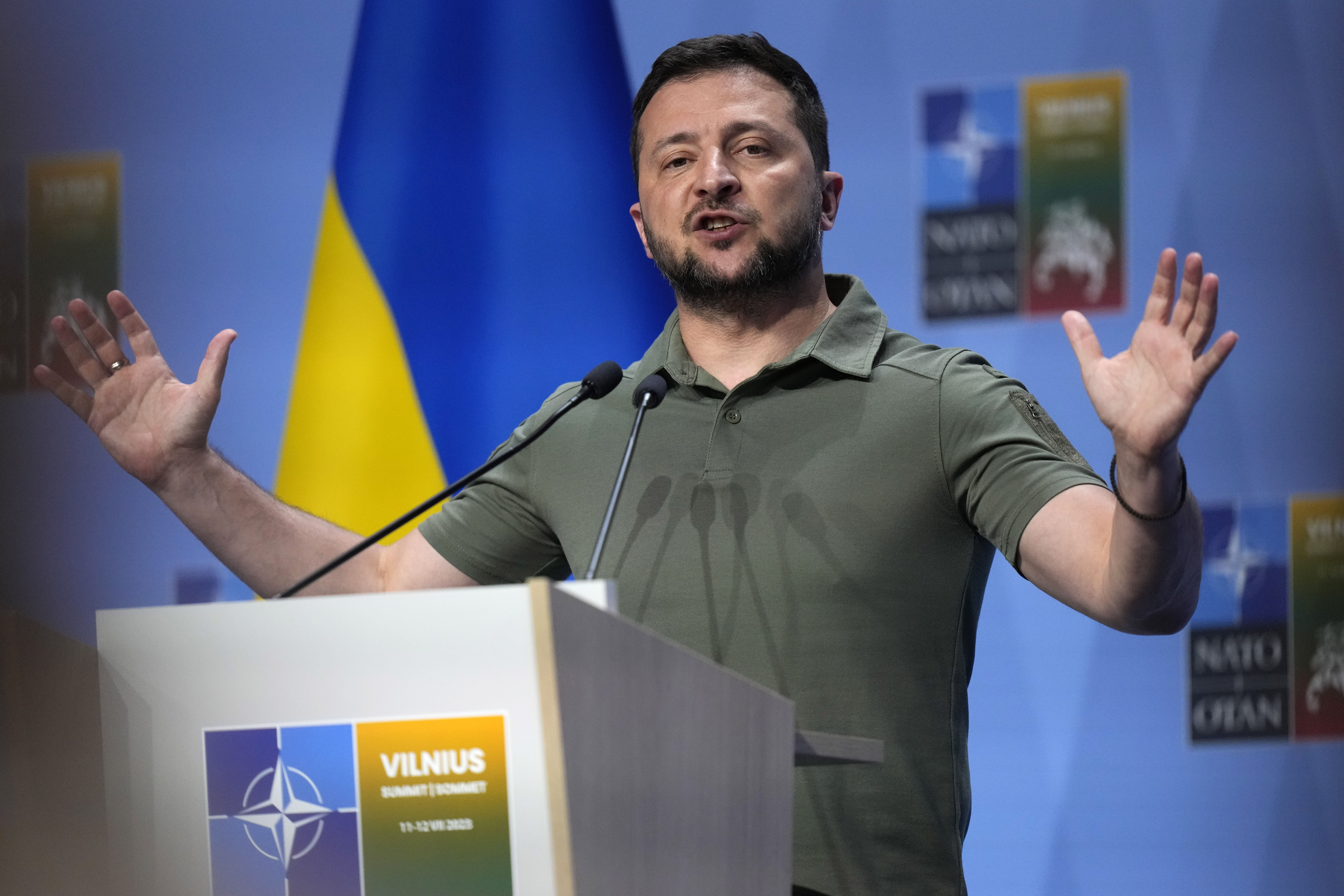 Live Updates, Zelenskyy hails 'steps forward' at NATO summit to help fight  against Russian forces