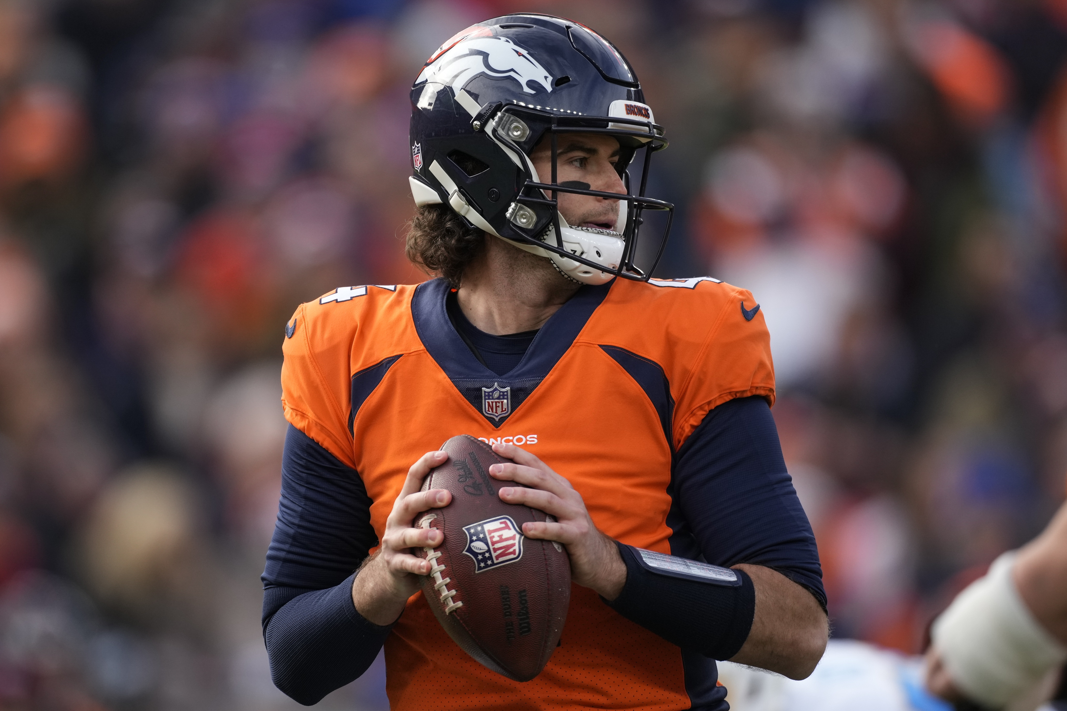 Jarrett Stidham earned his first career NFL win, but many of the Broncos'  offensive troubles remain | AP News