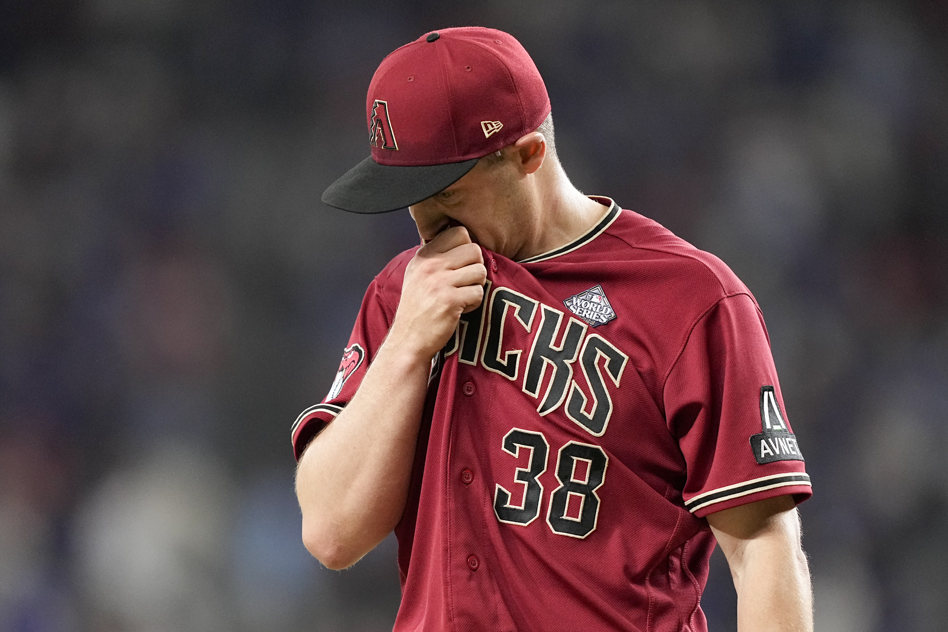 Diamondbacks world series store hat