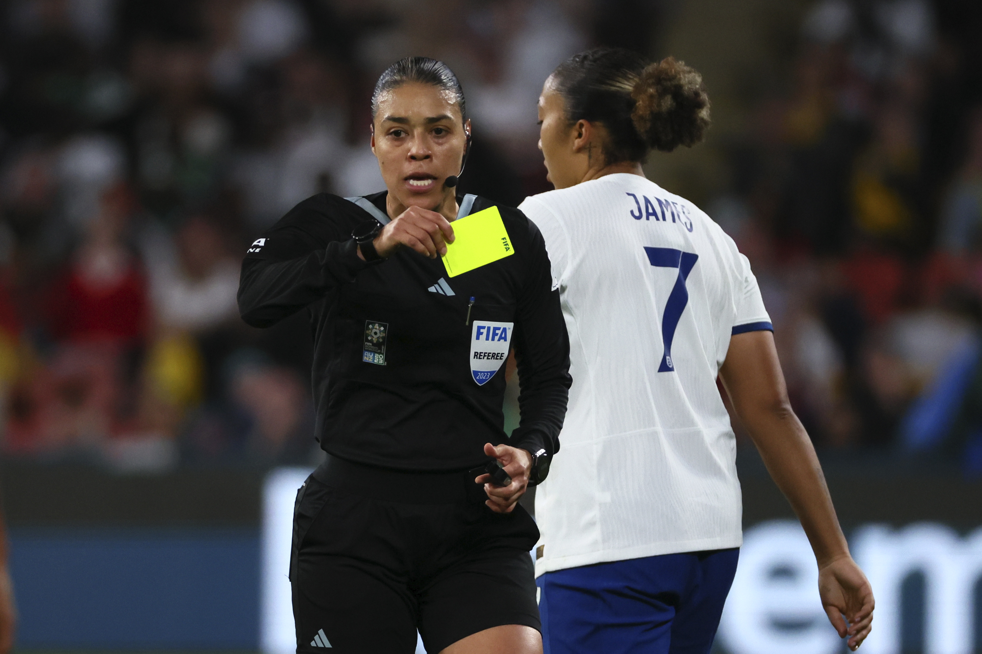 A step too far. Lauren James shown a red card in England's Women's