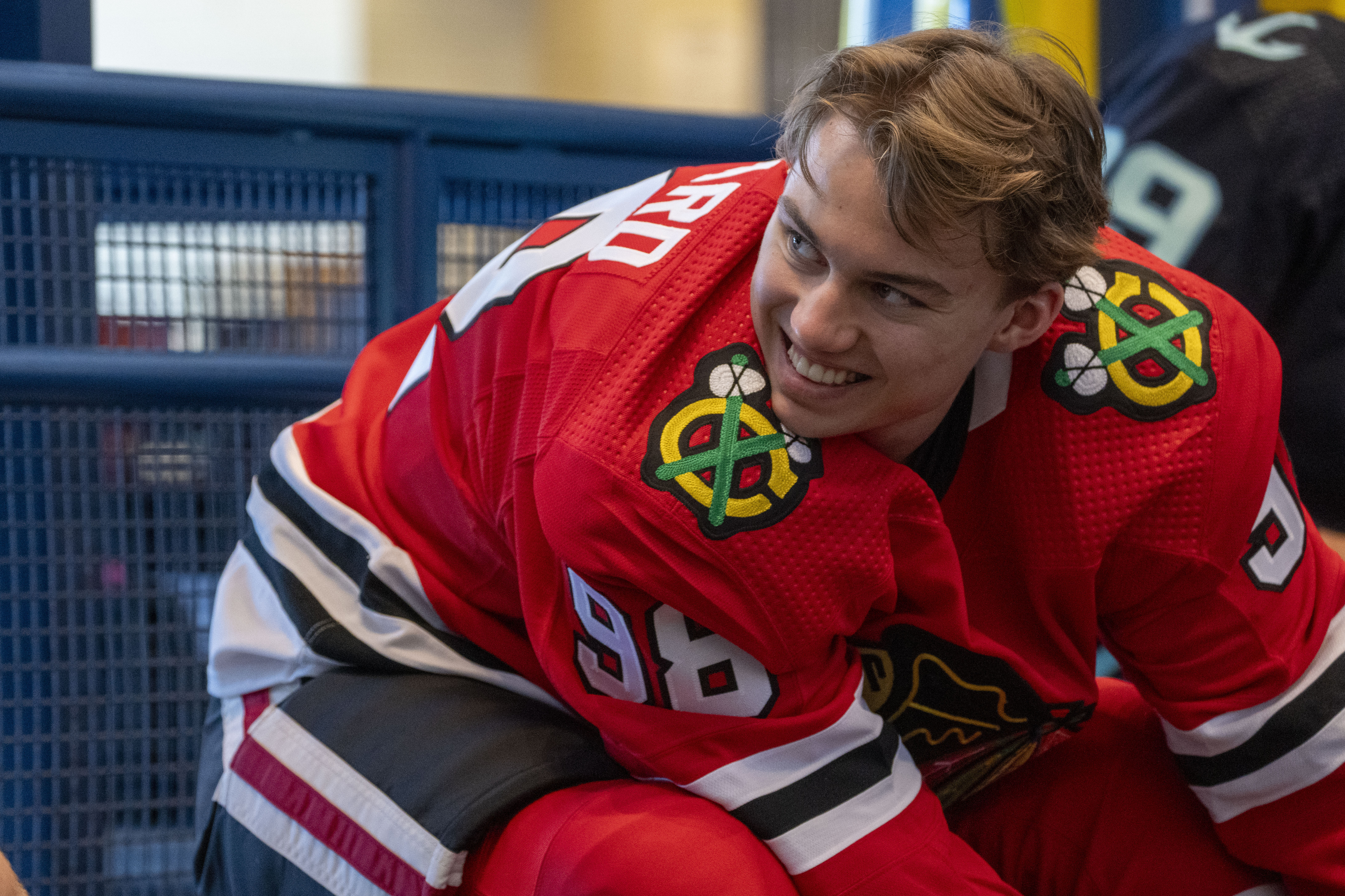 Blackhawks' Connor Bedard has NHL coming-out party: 'He's starting