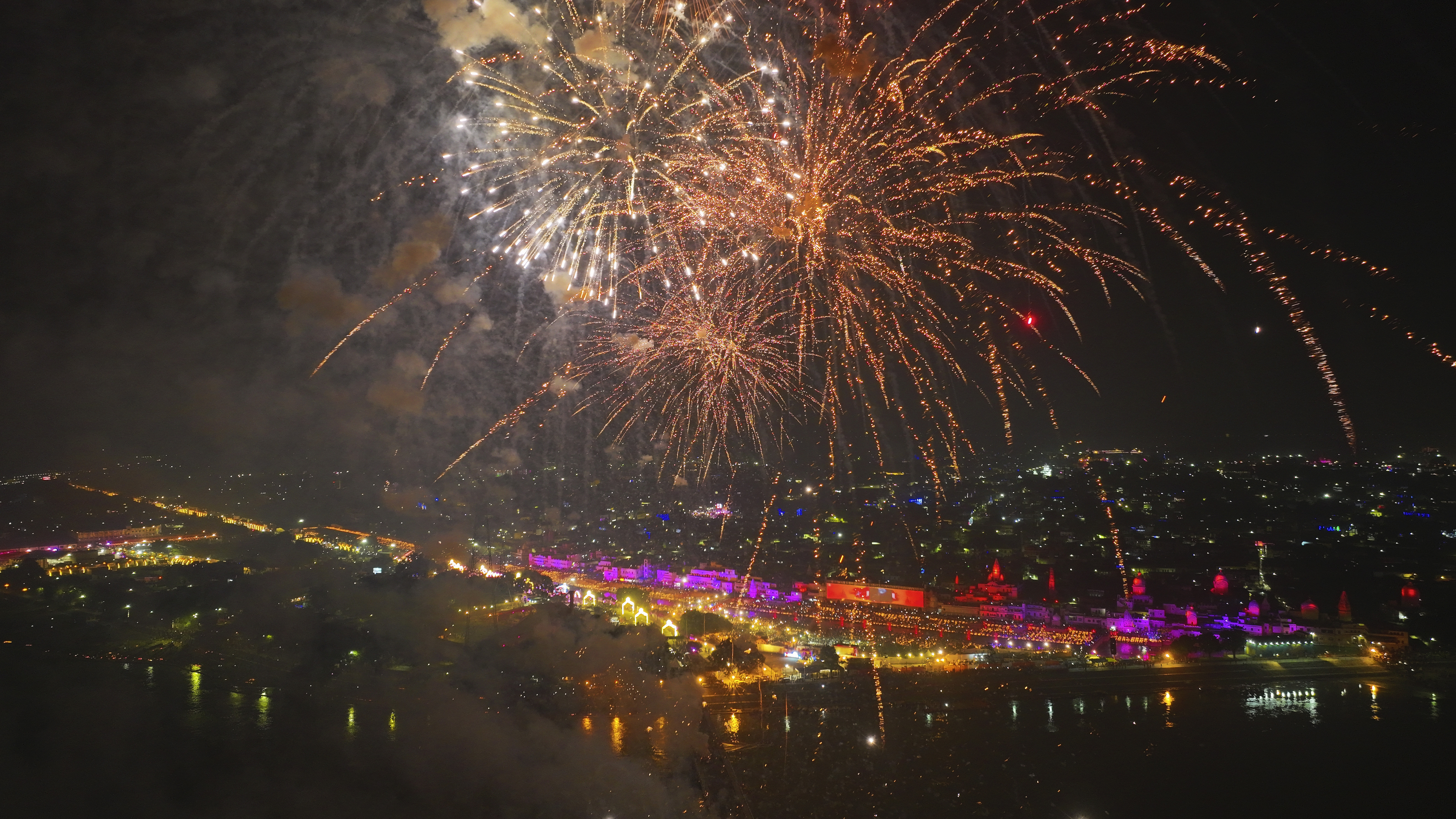 Millions of Indians set a new world record celebrating Diwali