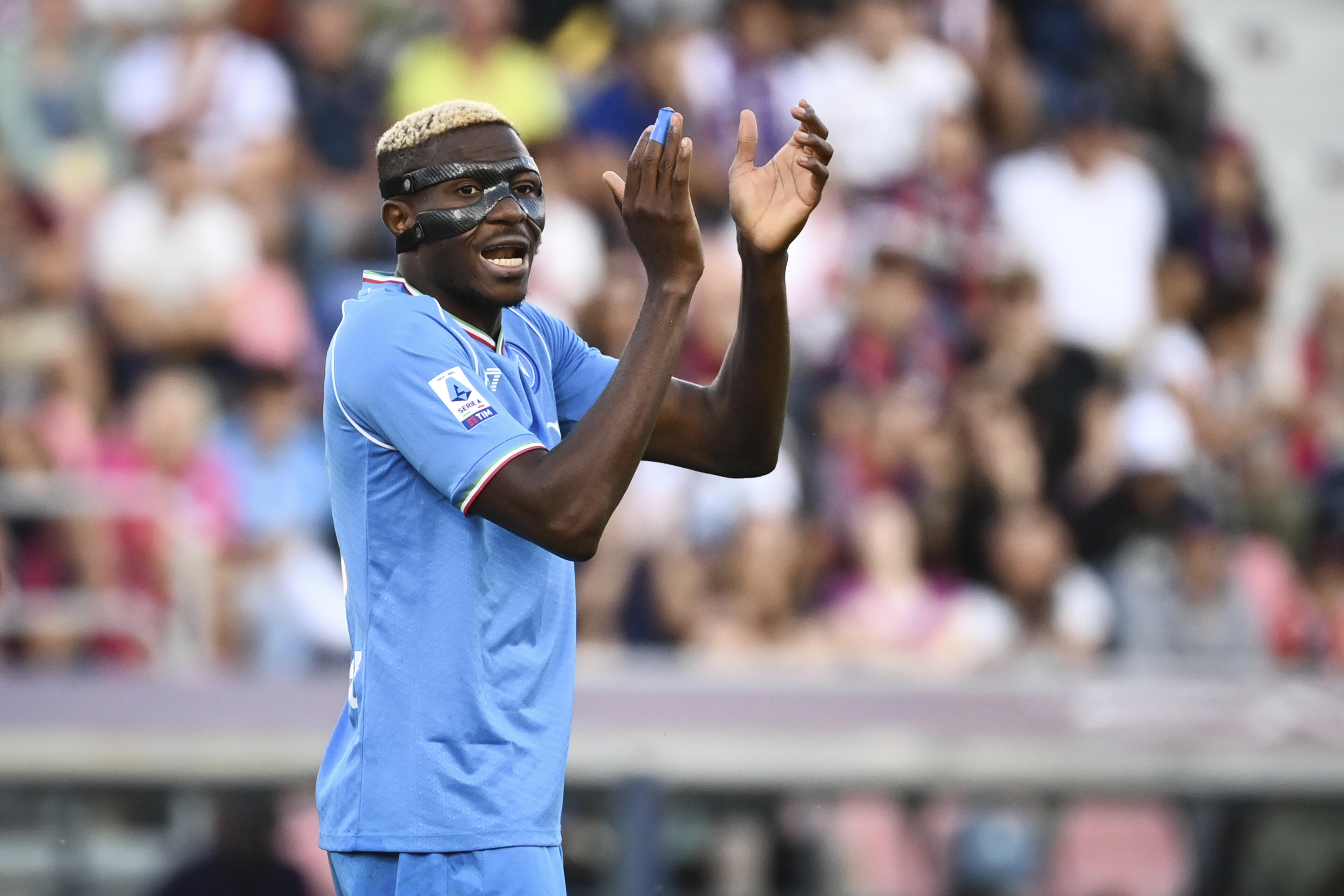 Unlucky Osimhen grabs assist as Napoli demolish Genoa