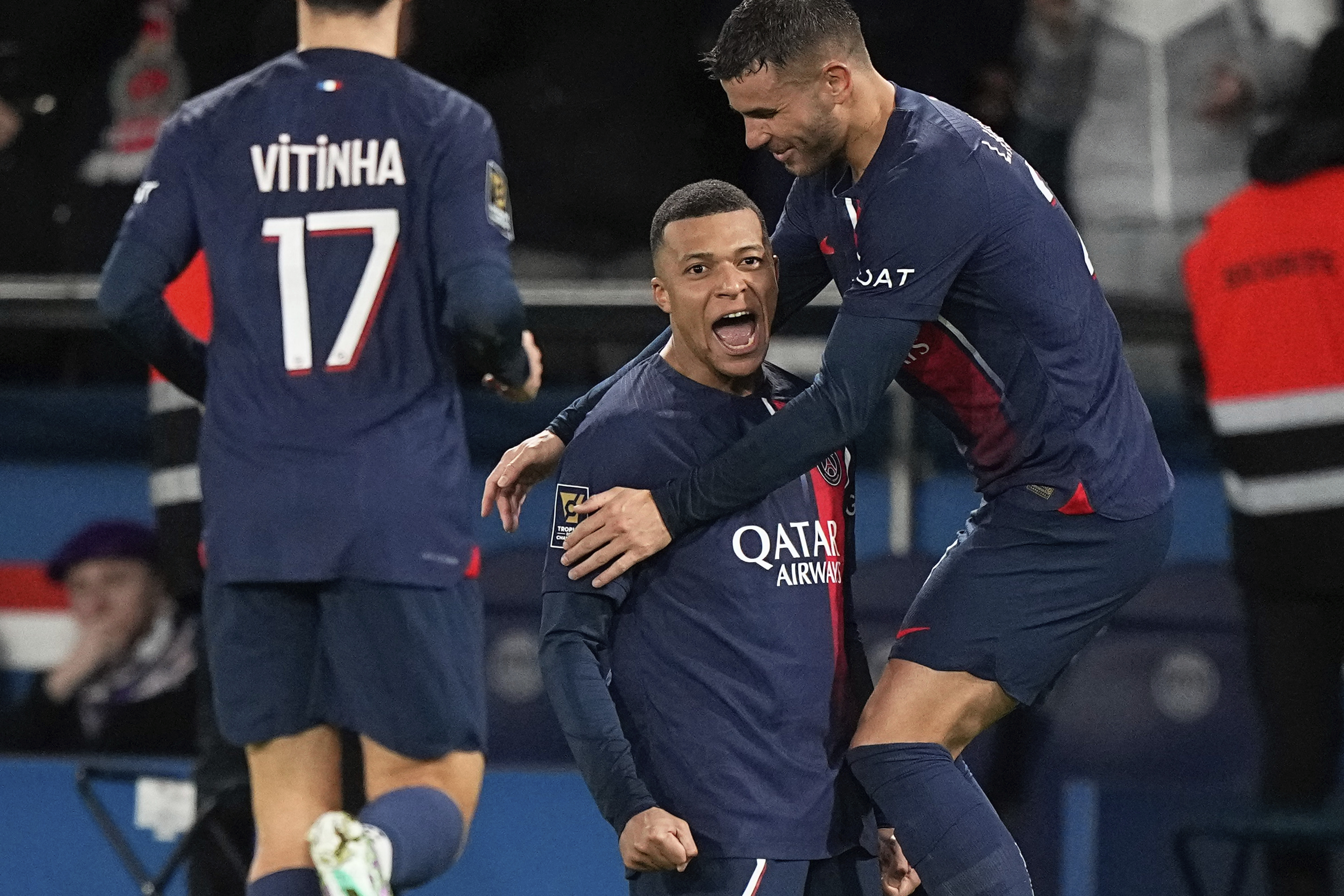 Kylian Mbappe scores superb solo goal for PSG in French Super Cup