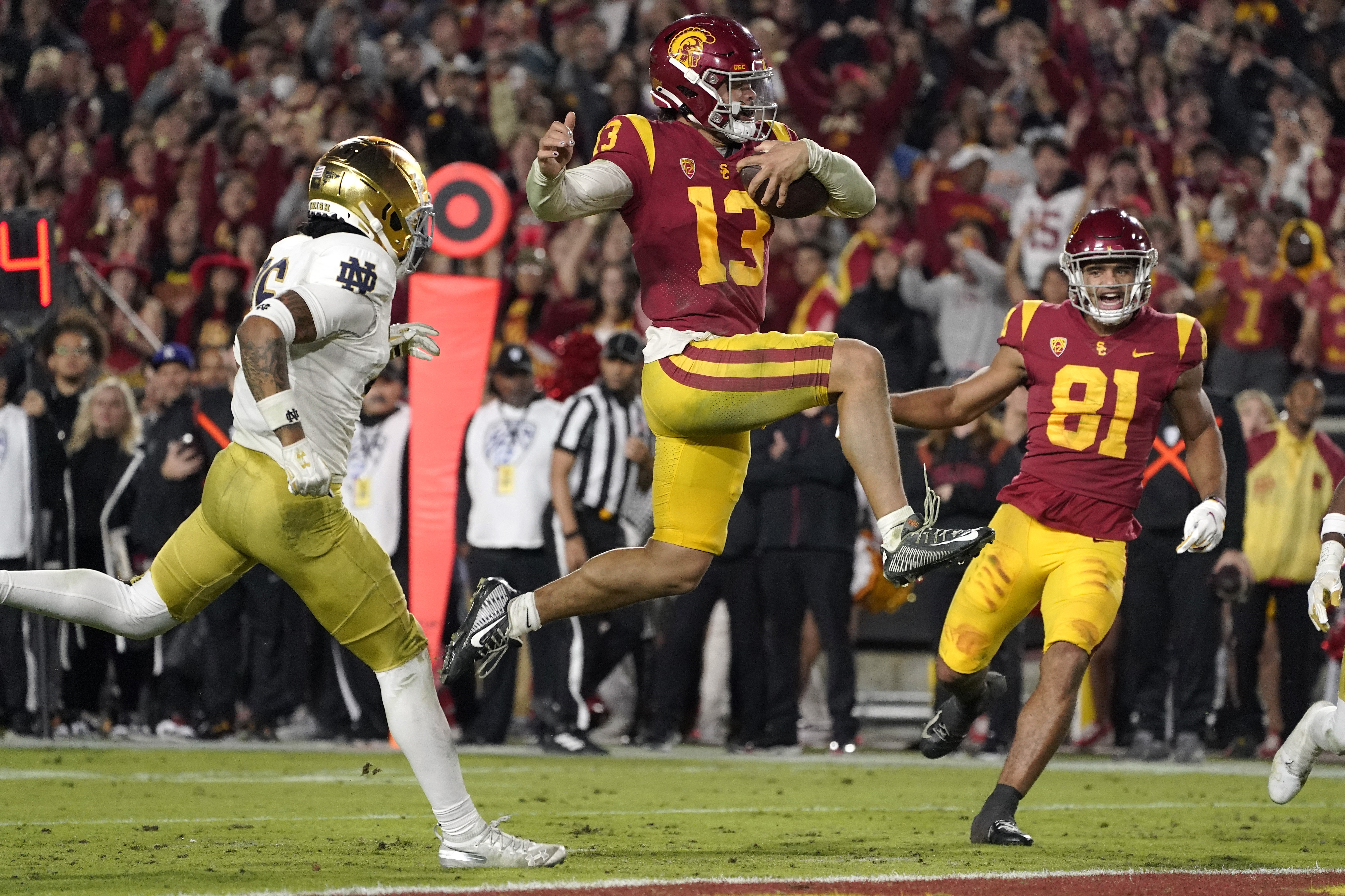 USC's Caleb Williams, Ohio State's Harrison Jr. and Michigan's Corum top AP  preseason All-Americans