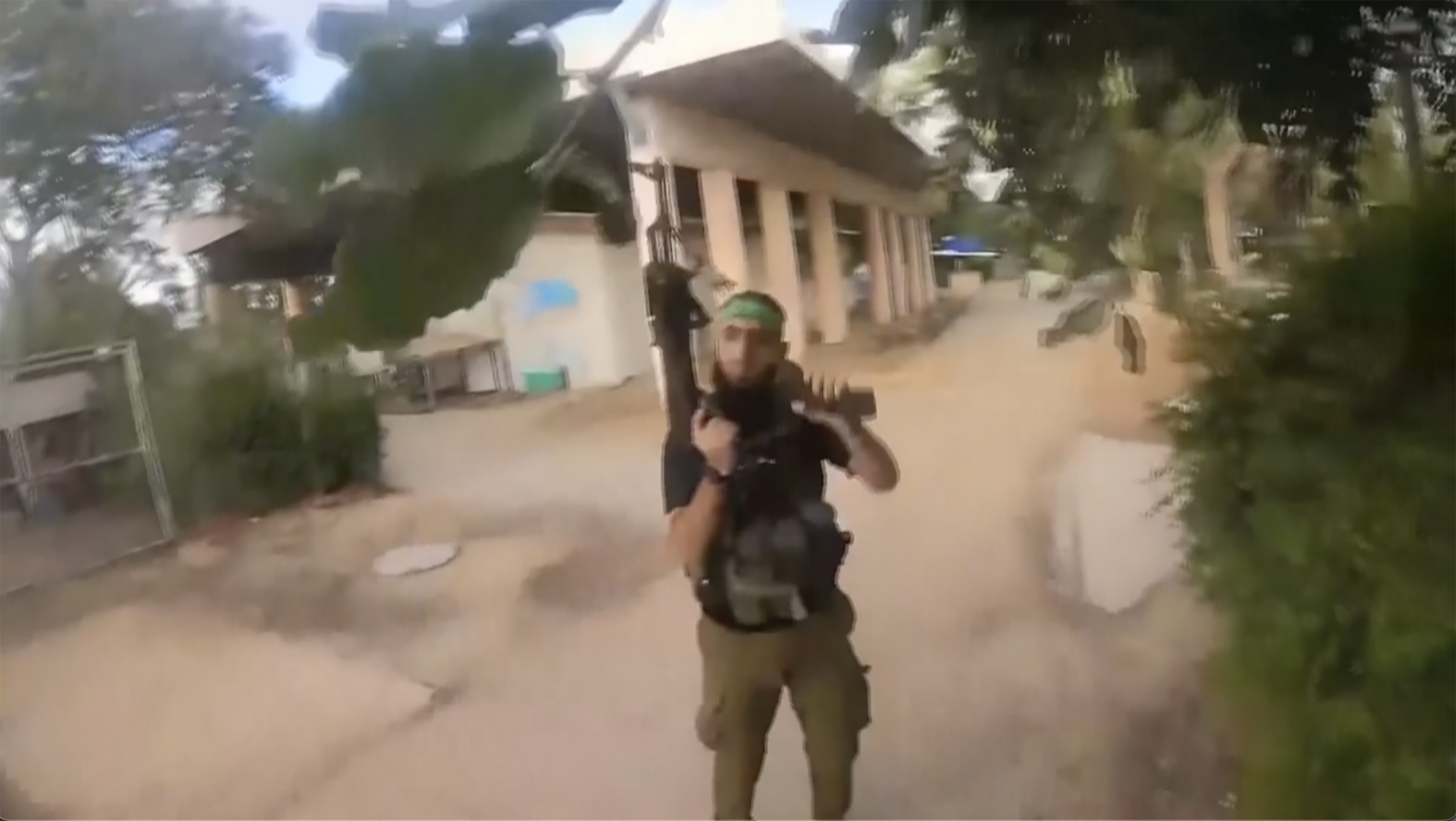 Videos show Hamas hostages