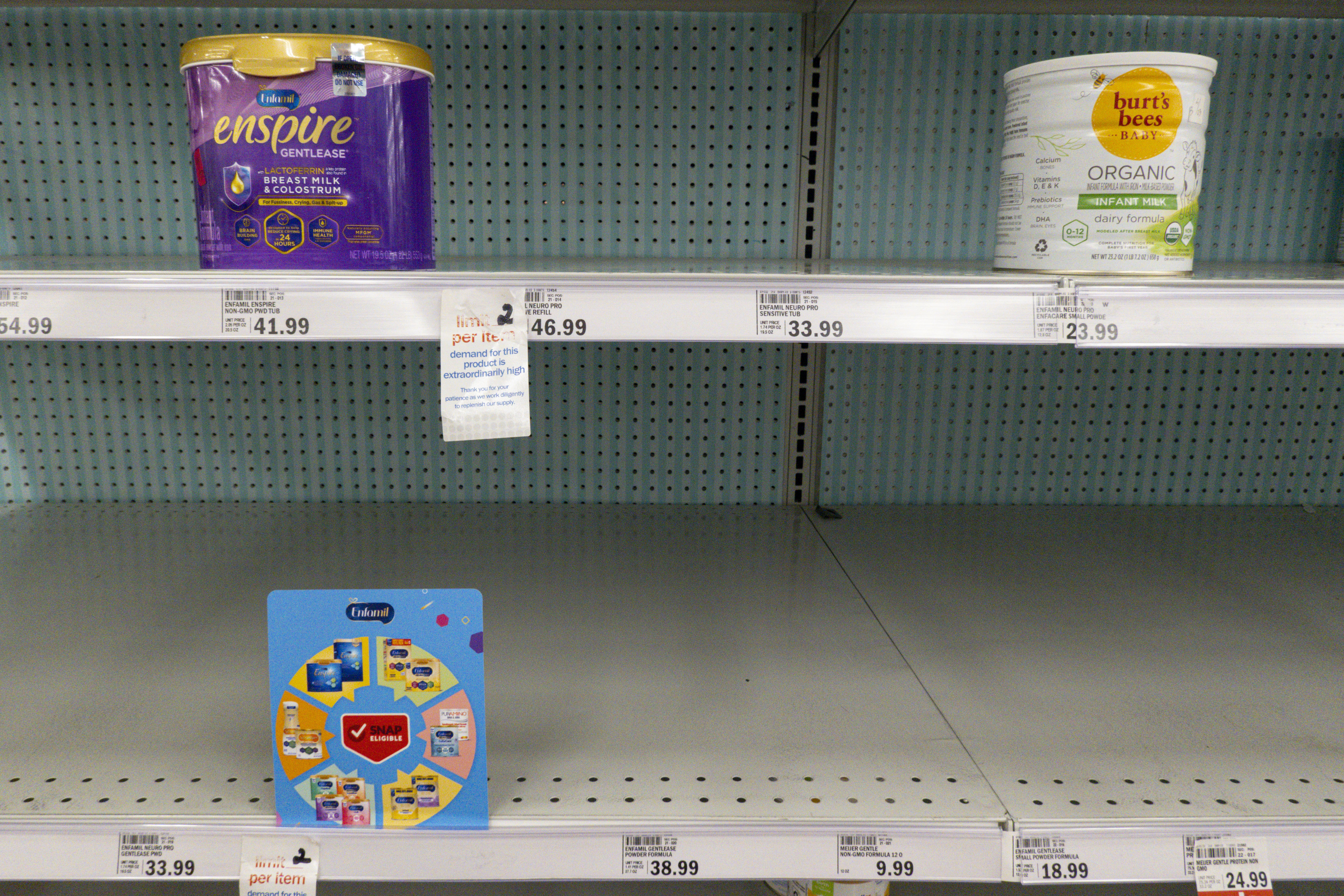 What's Causing the Baby Formula Shortage Right Now?