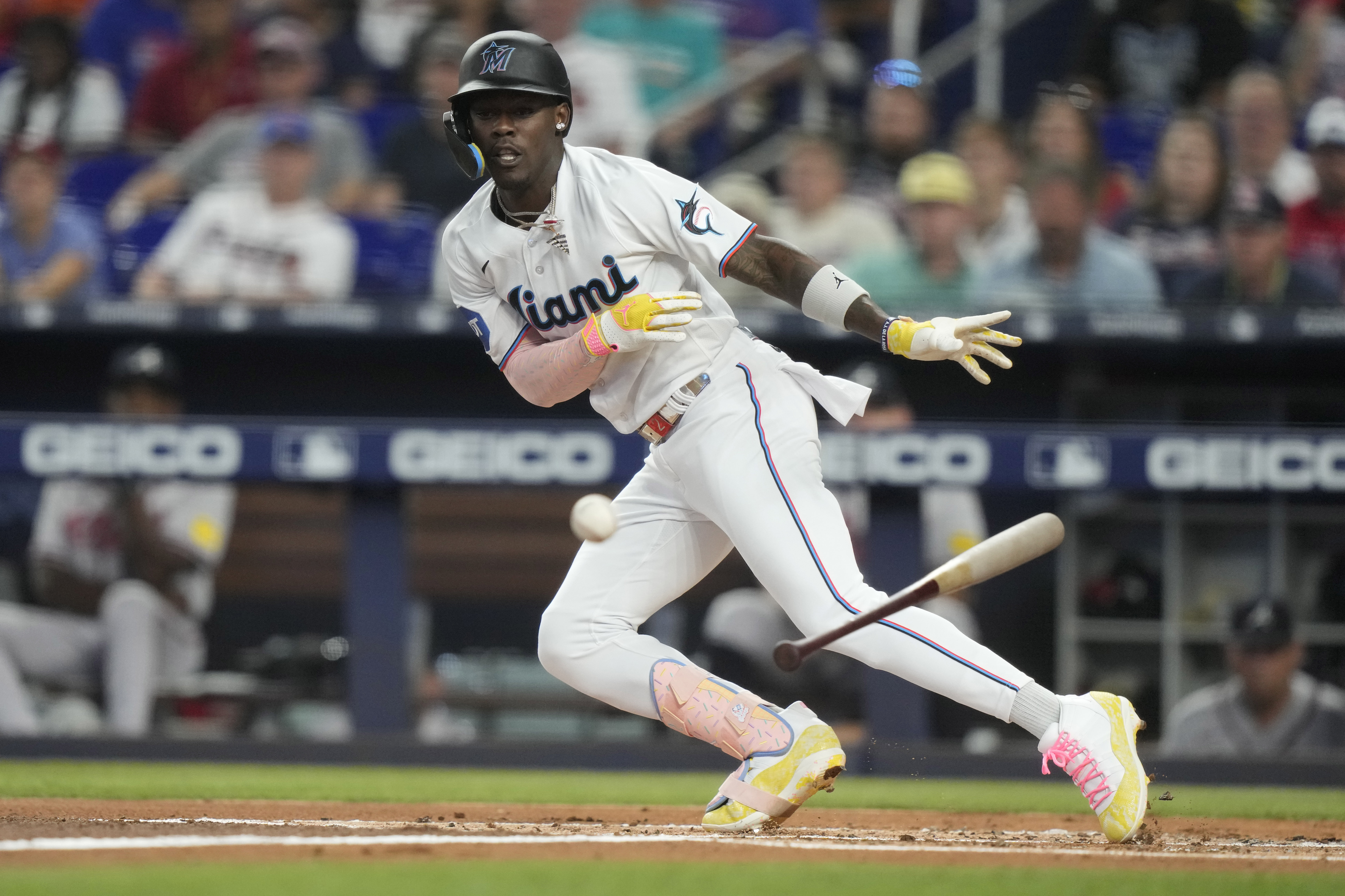 Jazz Chisholm Jr. and the Miami Marlins go to salary arbitration hearing |  AP News