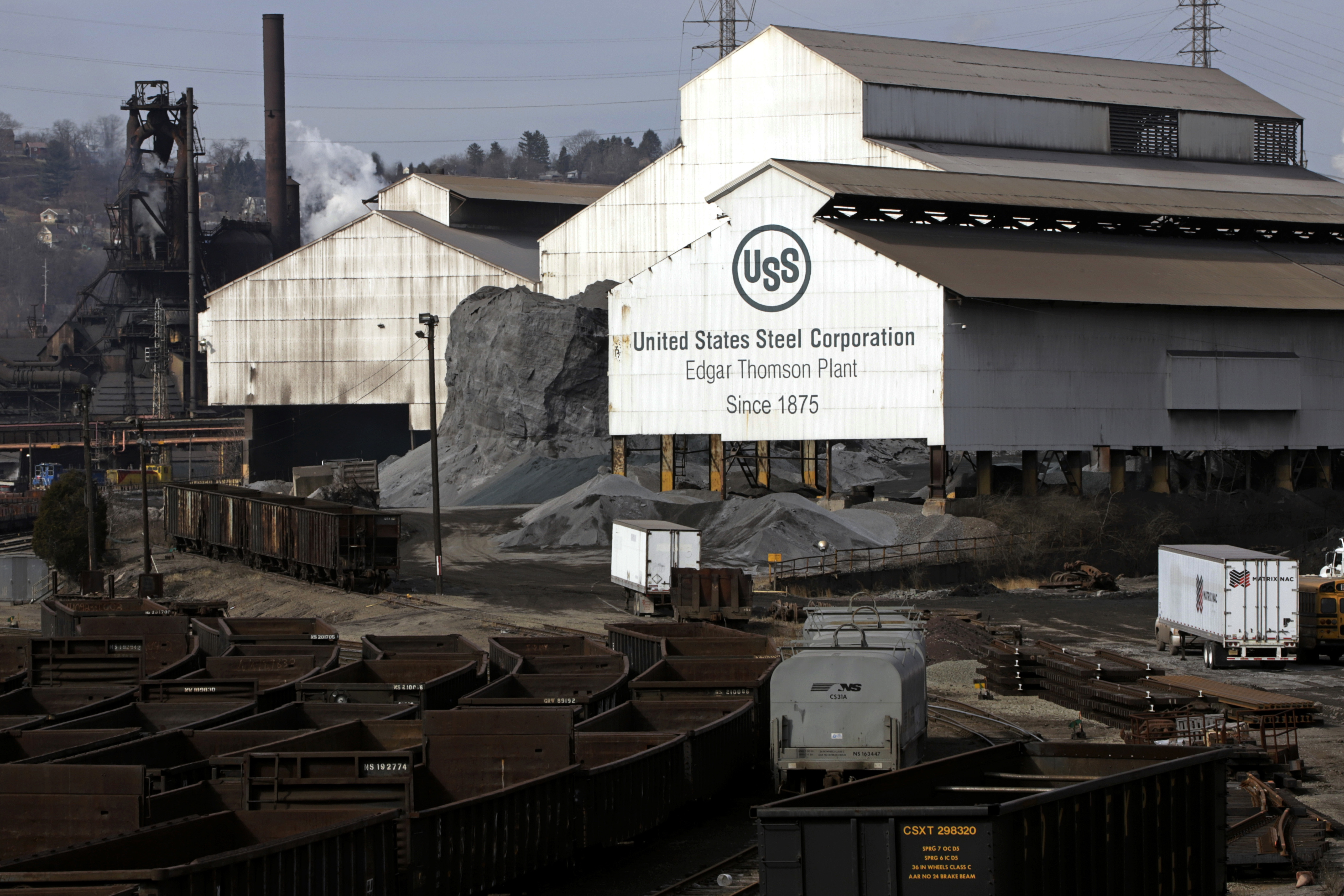 American industrial icon US Steel is on the verge of being