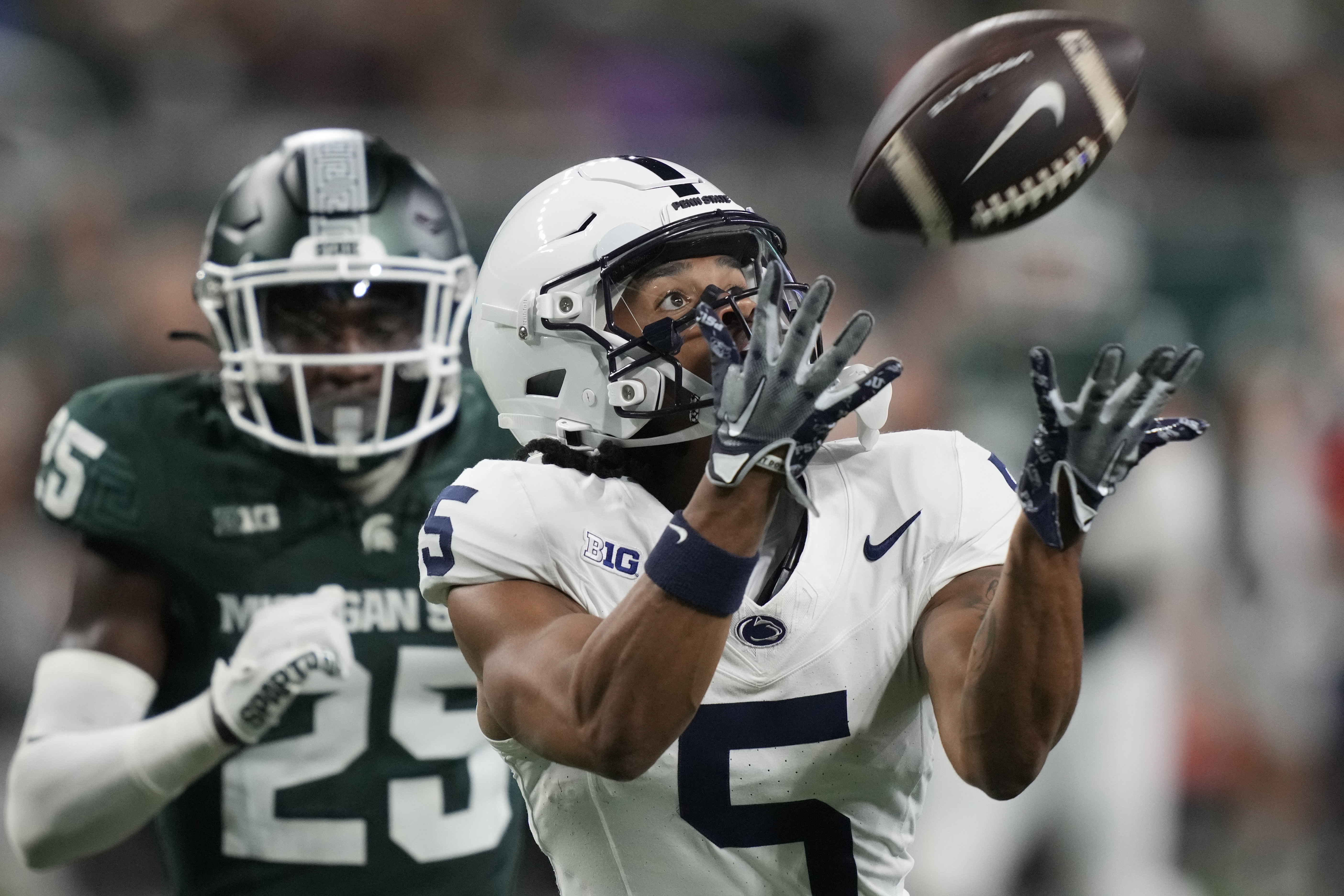 No. 11 Penn State closes season with 42-0 win over Michigan State